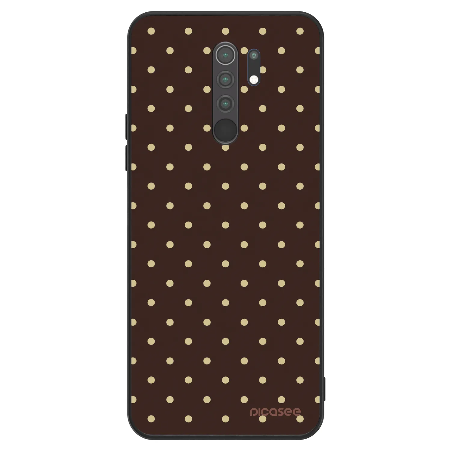 Picasee ULTIMATE CASE pro Xiaomi Redmi 9 - Vanilla Dots & Chocolate