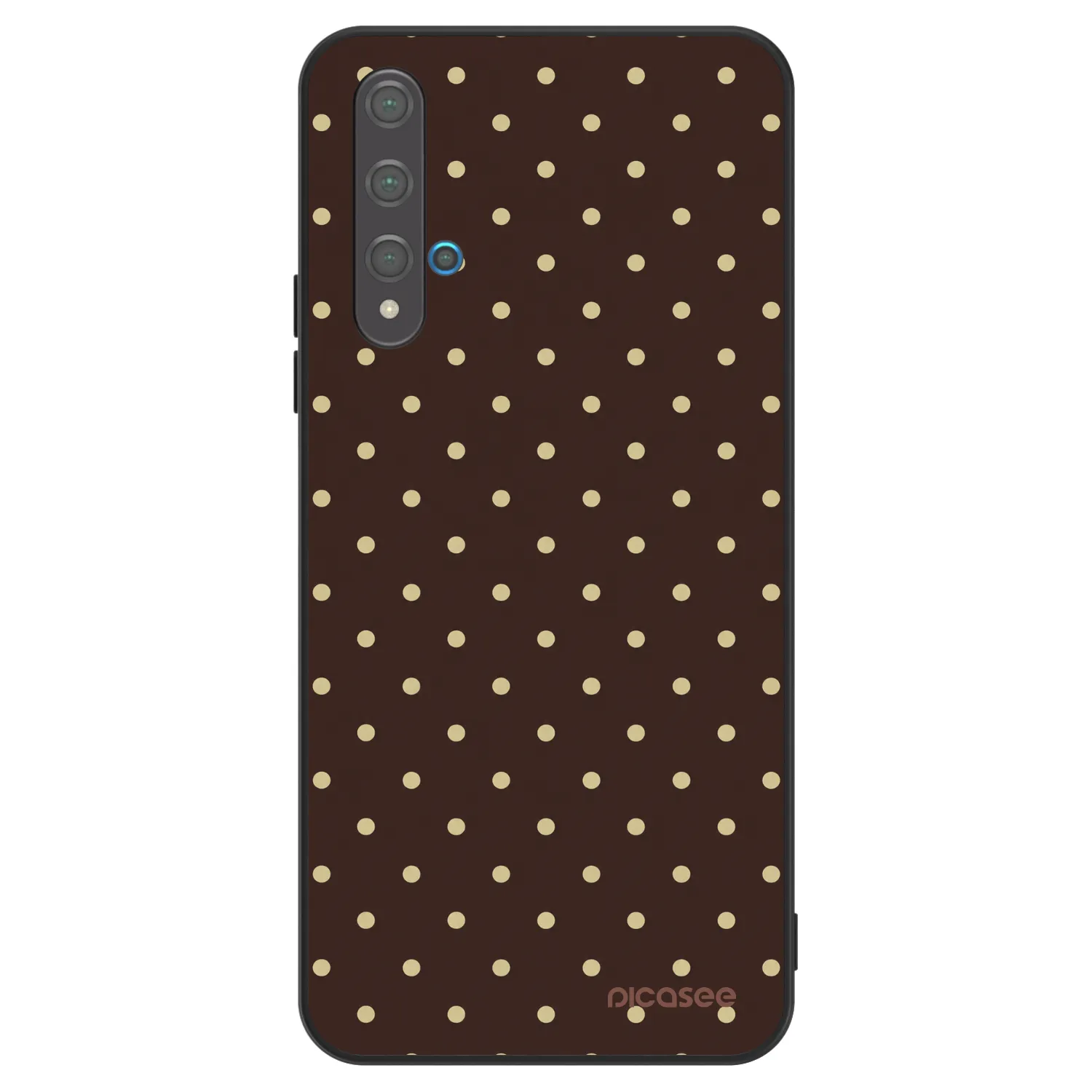 Picasee ULTIMATE CASE pro Huawei Nova 5T - Vanilla Dots & Chocolate