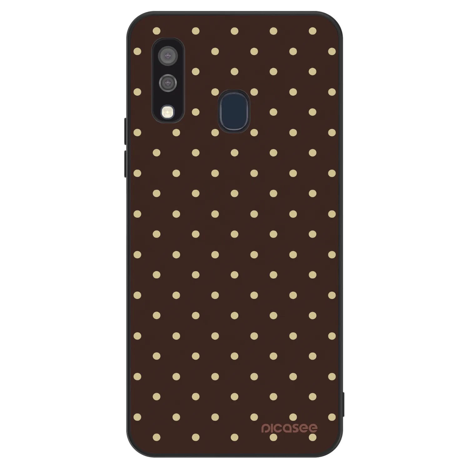 Picasee ULTIMATE CASE pro Samsung Galaxy A40 A405F - Vanilla Dots & Chocolate