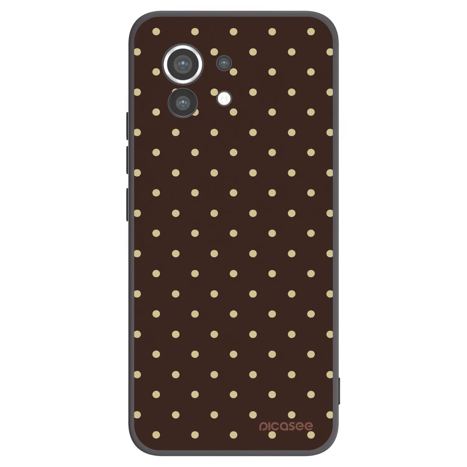 Picasee silikonový černý obal pro Xiaomi Mi 11 - Vanilla Dots & Chocolate