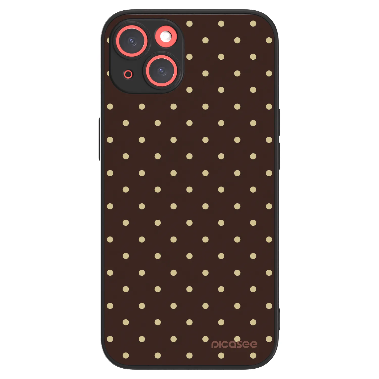 Picasee ULTIMATE CASE pro Apple iPhone 13 - Vanilla Dots & Chocolate