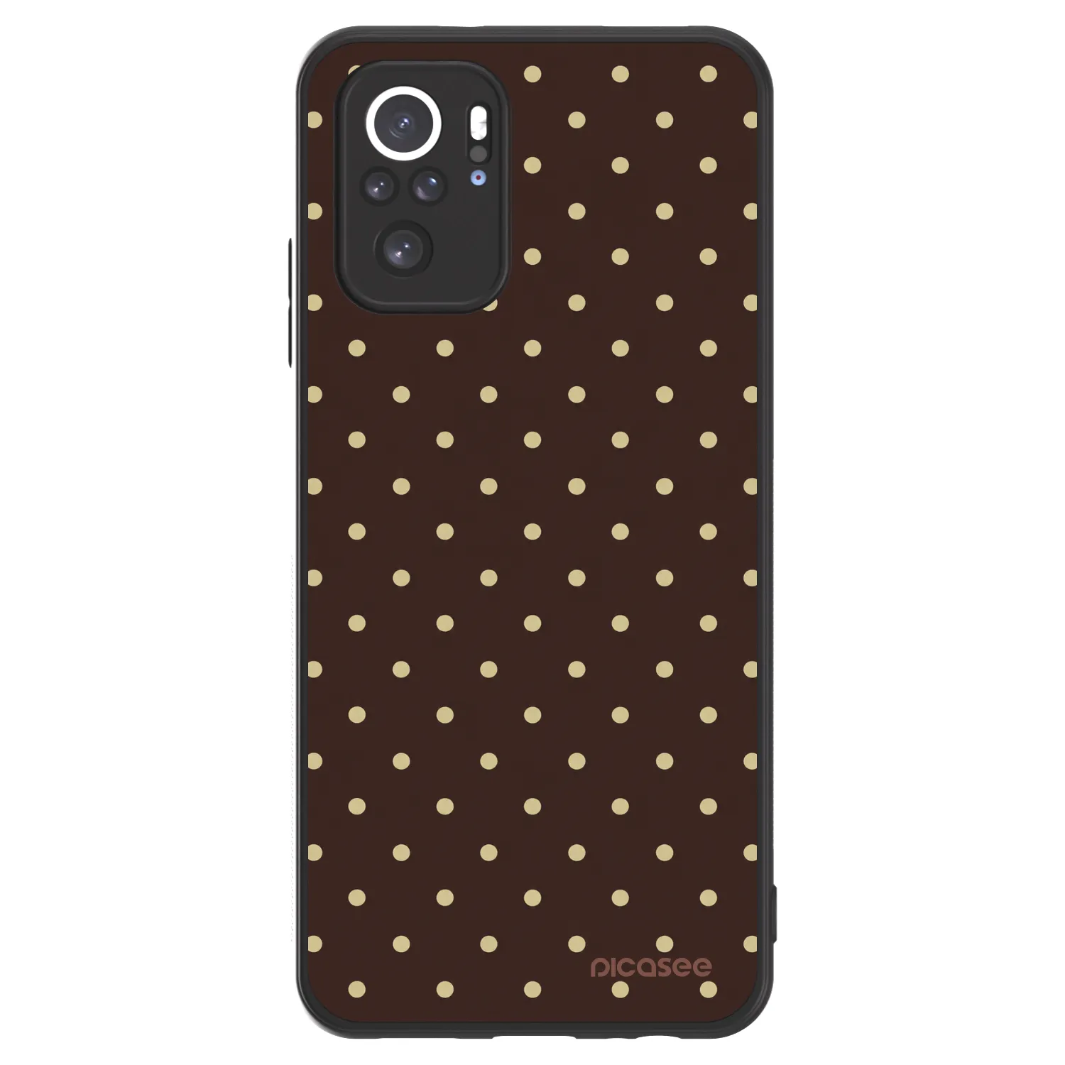 Picasee ULTIMATE CASE pro Xiaomi Redmi Note 10S - Vanilla Dots & Chocolate
