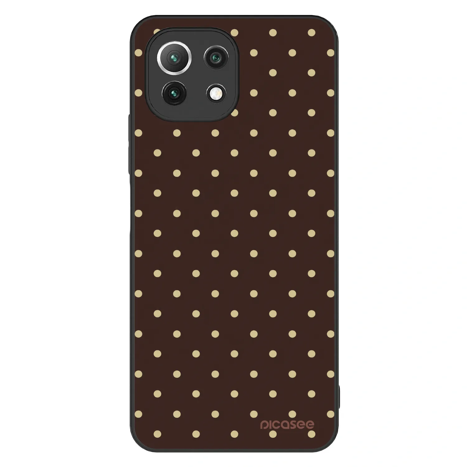 Picasee ULTIMATE CASE pro Xiaomi Mi 11 Lite - Vanilla Dots & Chocolate