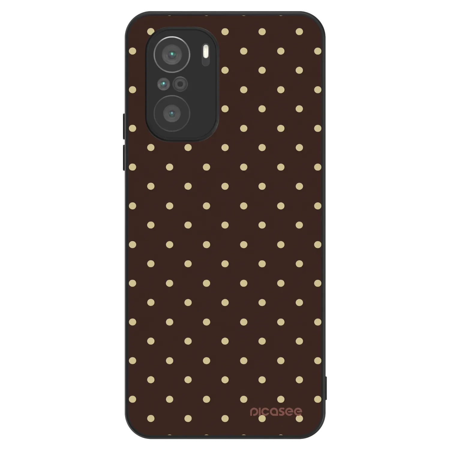 Picasee ULTIMATE CASE pro Xiaomi Poco F3 - Vanilla Dots & Chocolate