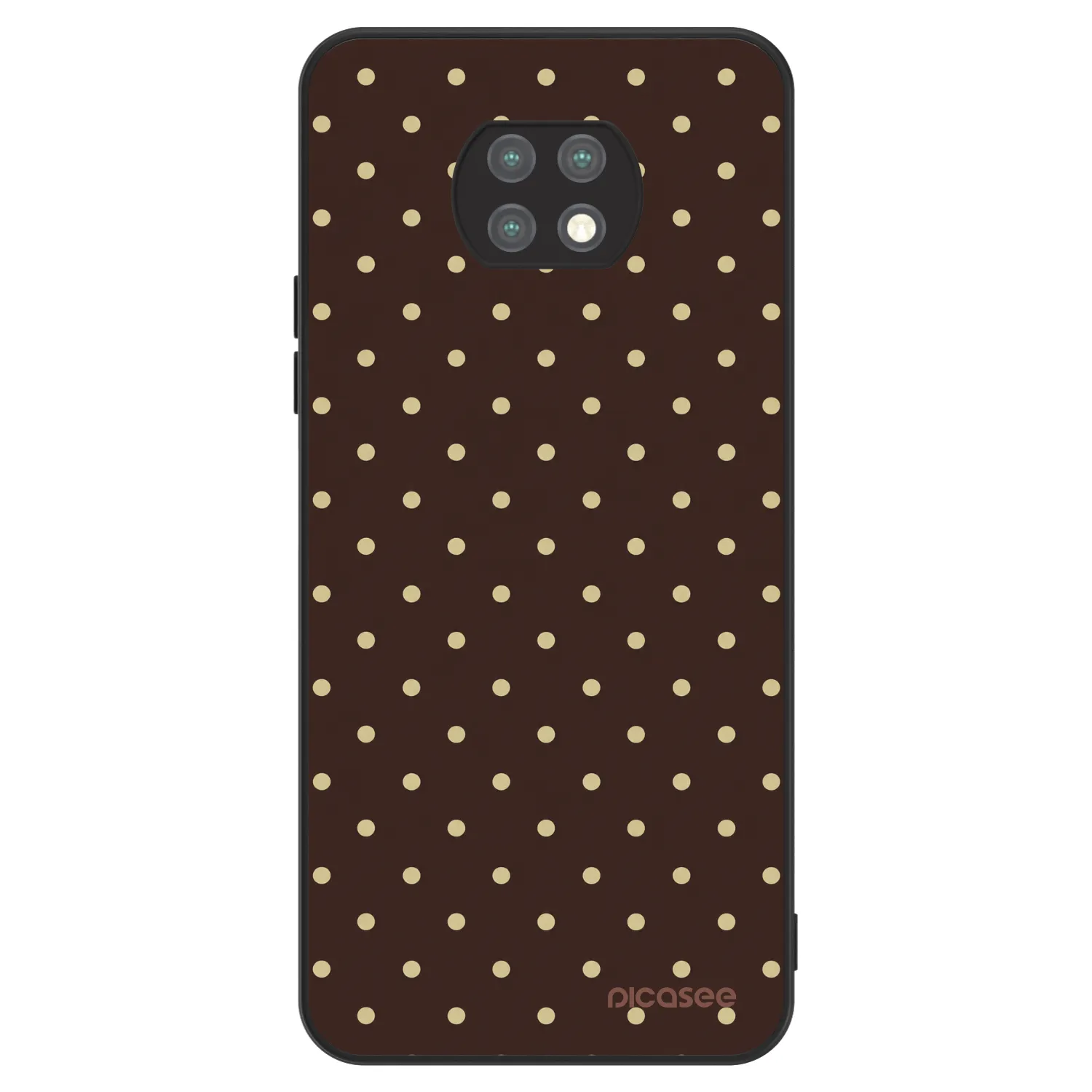 Picasee ULTIMATE CASE pro Xiaomi Redmi Note 9T - Vanilla Dots & Chocolate