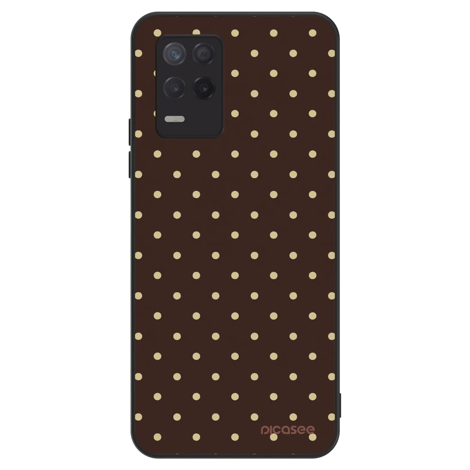 Picasee ULTIMATE CASE pro Realme 8 5G - Vanilla Dots & Chocolate