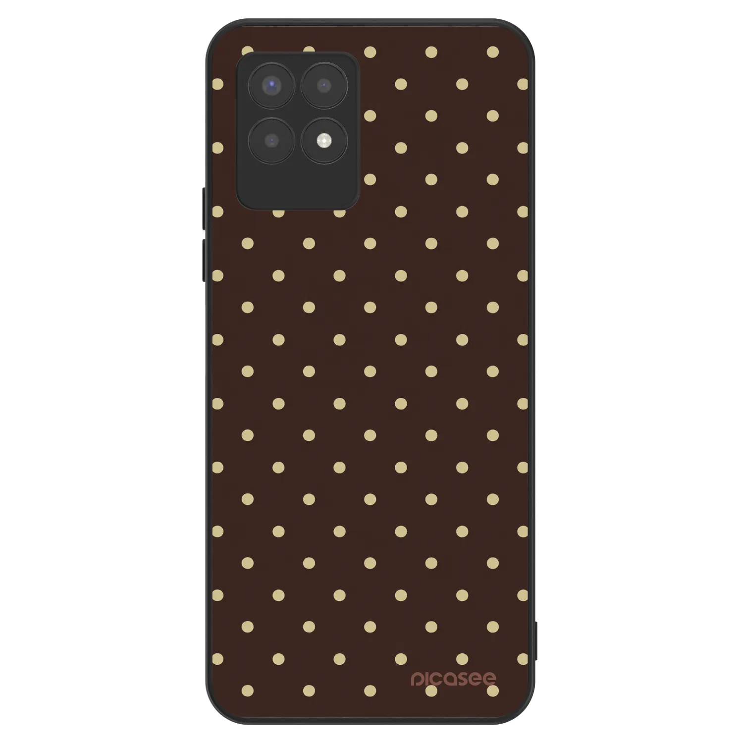 Picasee ULTIMATE CASE pro Realme 8i - Vanilla Dots & Chocolate