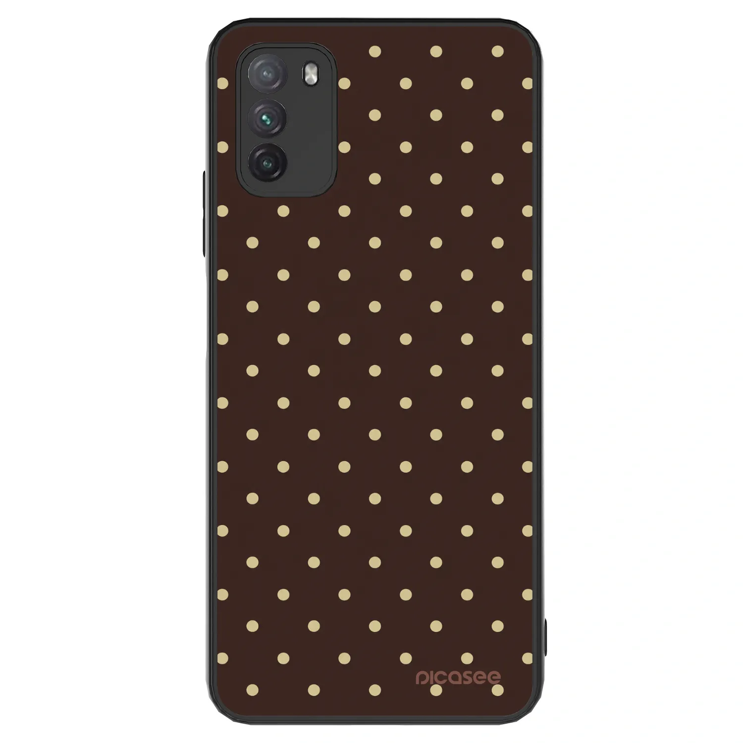 Picasee ULTIMATE CASE pro Xiaomi Poco M3 - Vanilla Dots & Chocolate