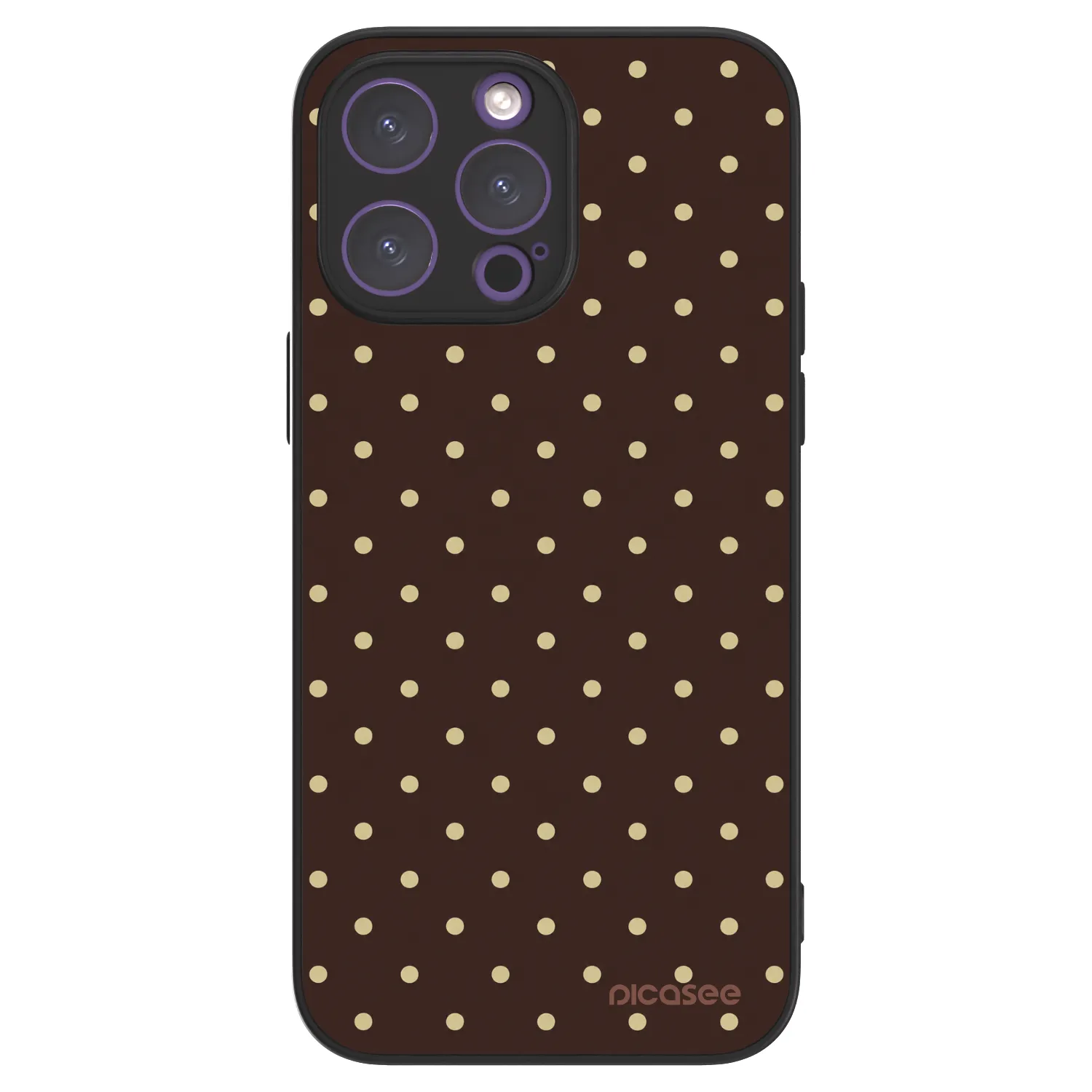 Picasee ULTIMATE CASE pro Apple iPhone 14 Pro Max - Vanilla Dots & Chocolate
