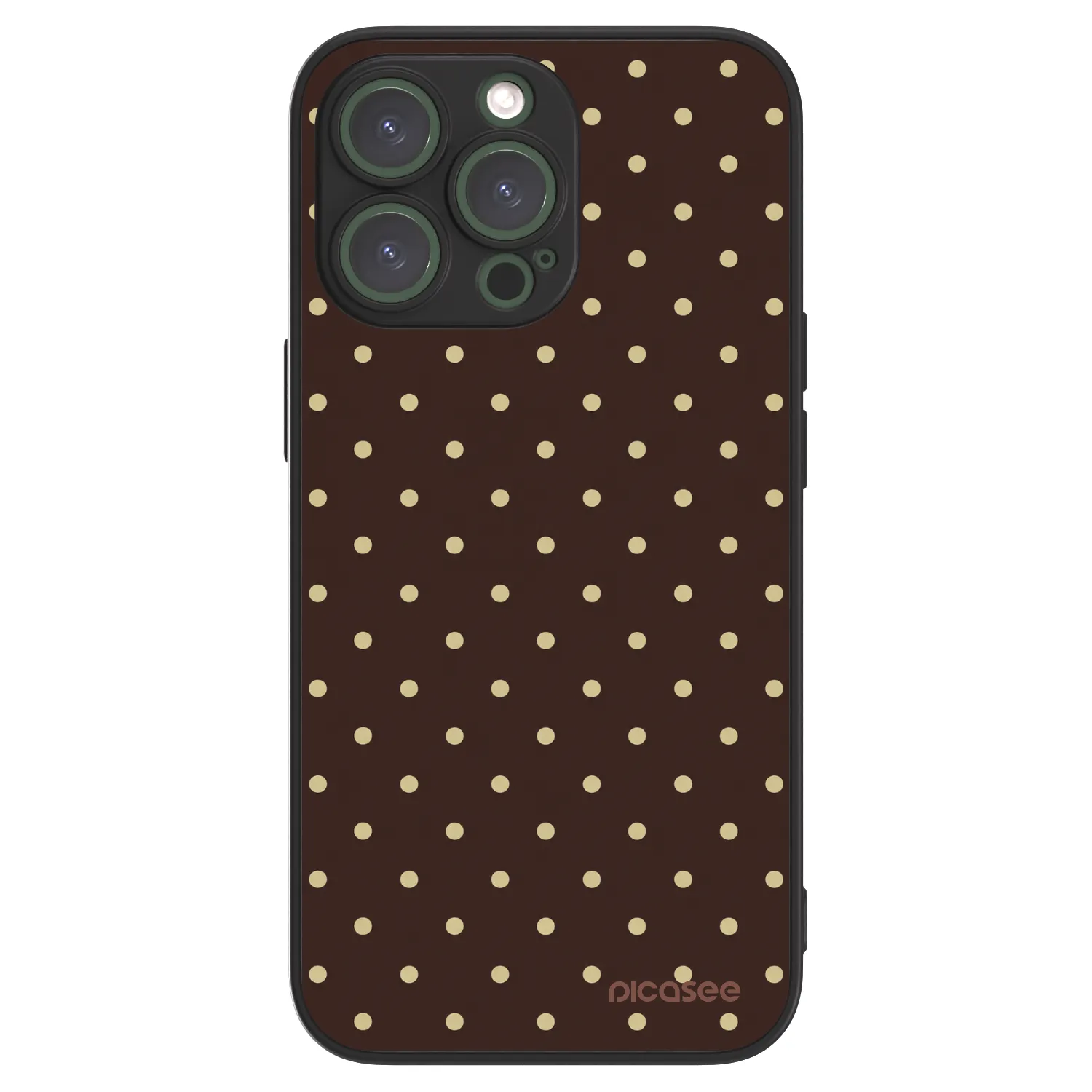 Picasee ULTIMATE CASE MagSafe pro Apple iPhone 13 Pro - Vanilla Dots & Chocolate