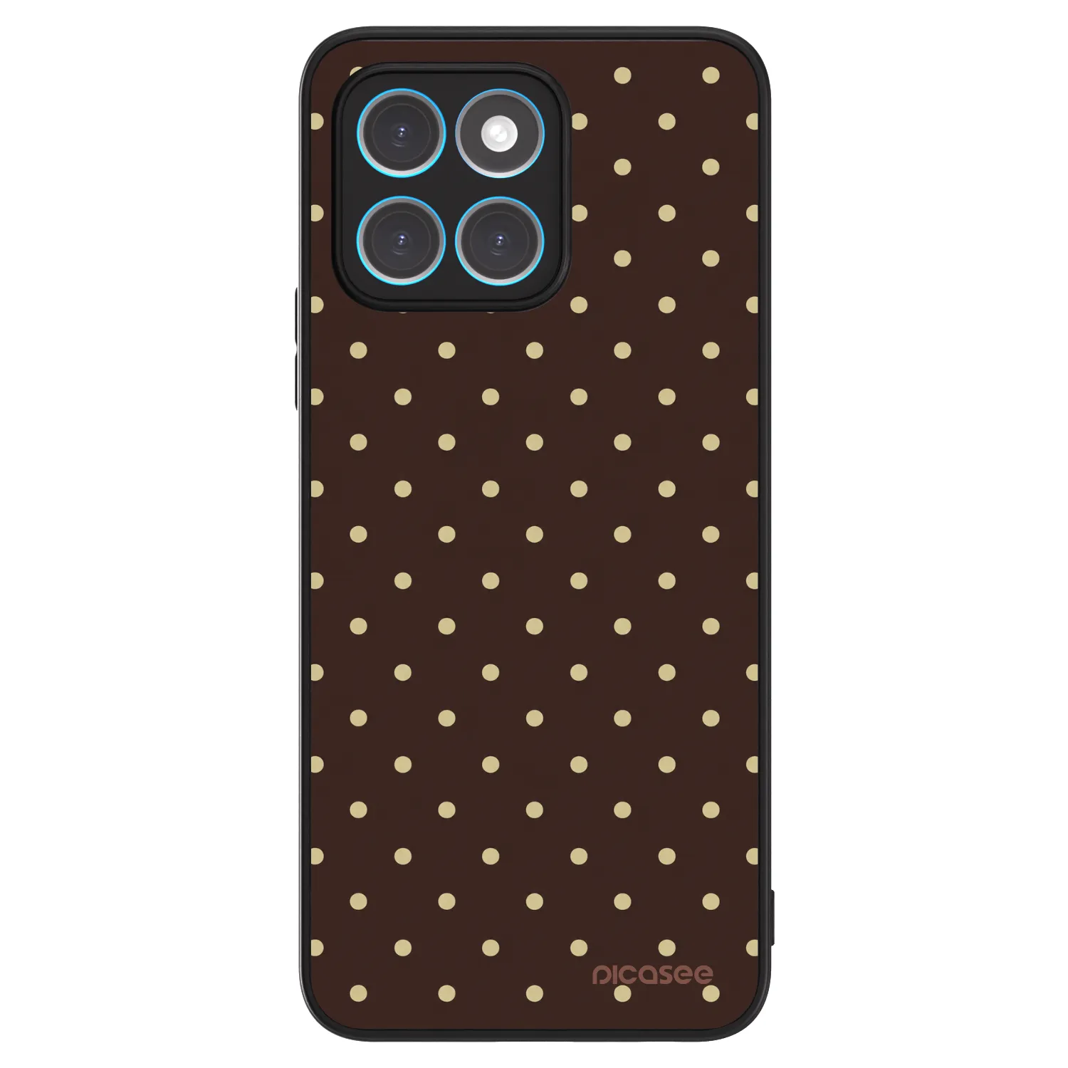 Picasee ULTIMATE CASE pro Honor X6 - Vanilla Dots & Chocolate