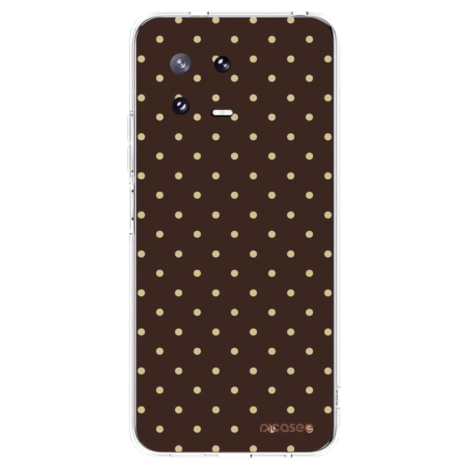 Picasee silikonový průhledný obal pro Xiaomi 13 Pro - Vanilla Dots & Chocolate