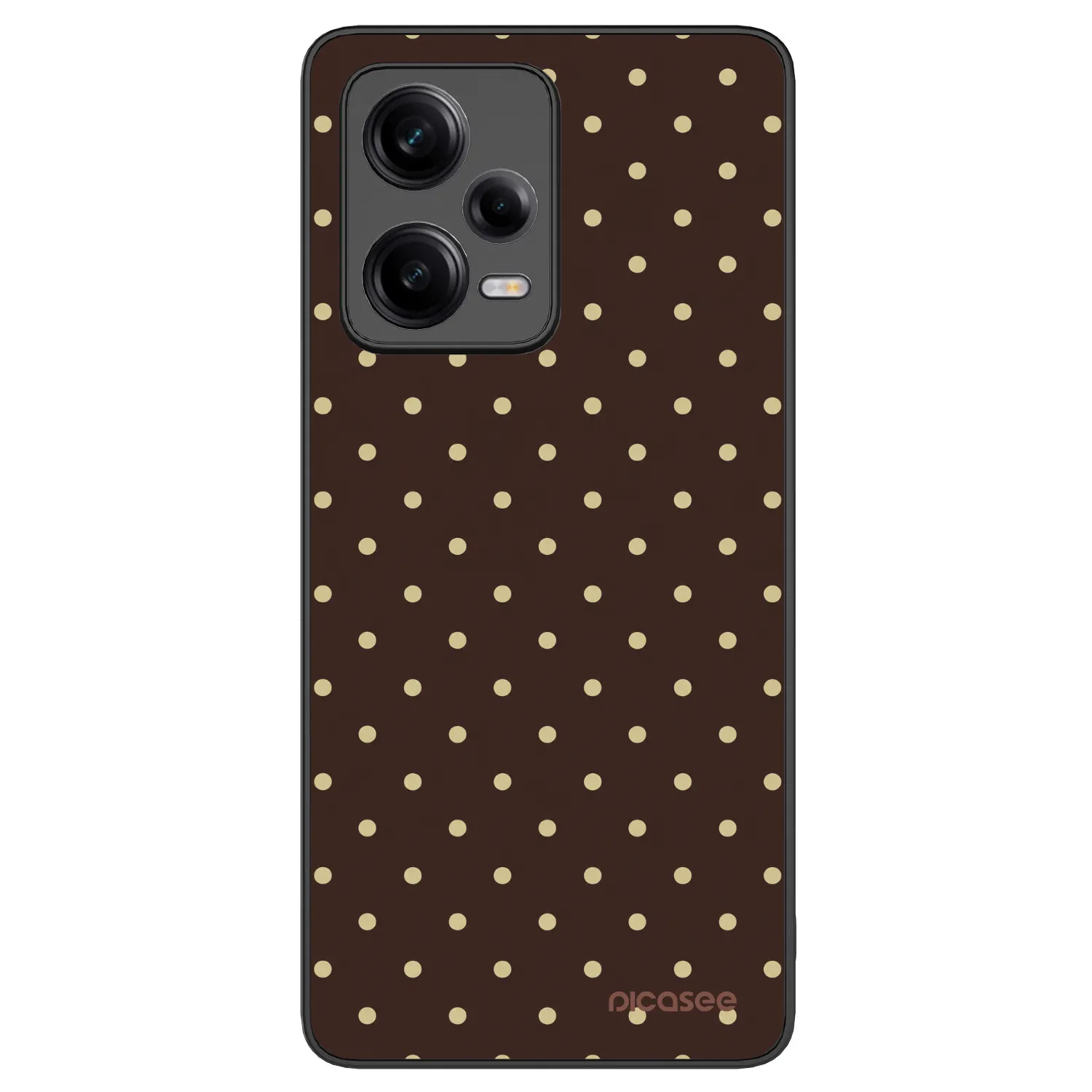 Picasee ULTIMATE CASE pro Xiaomi Redmi Note 12 Pro 5G - Vanilla Dots & Chocolate