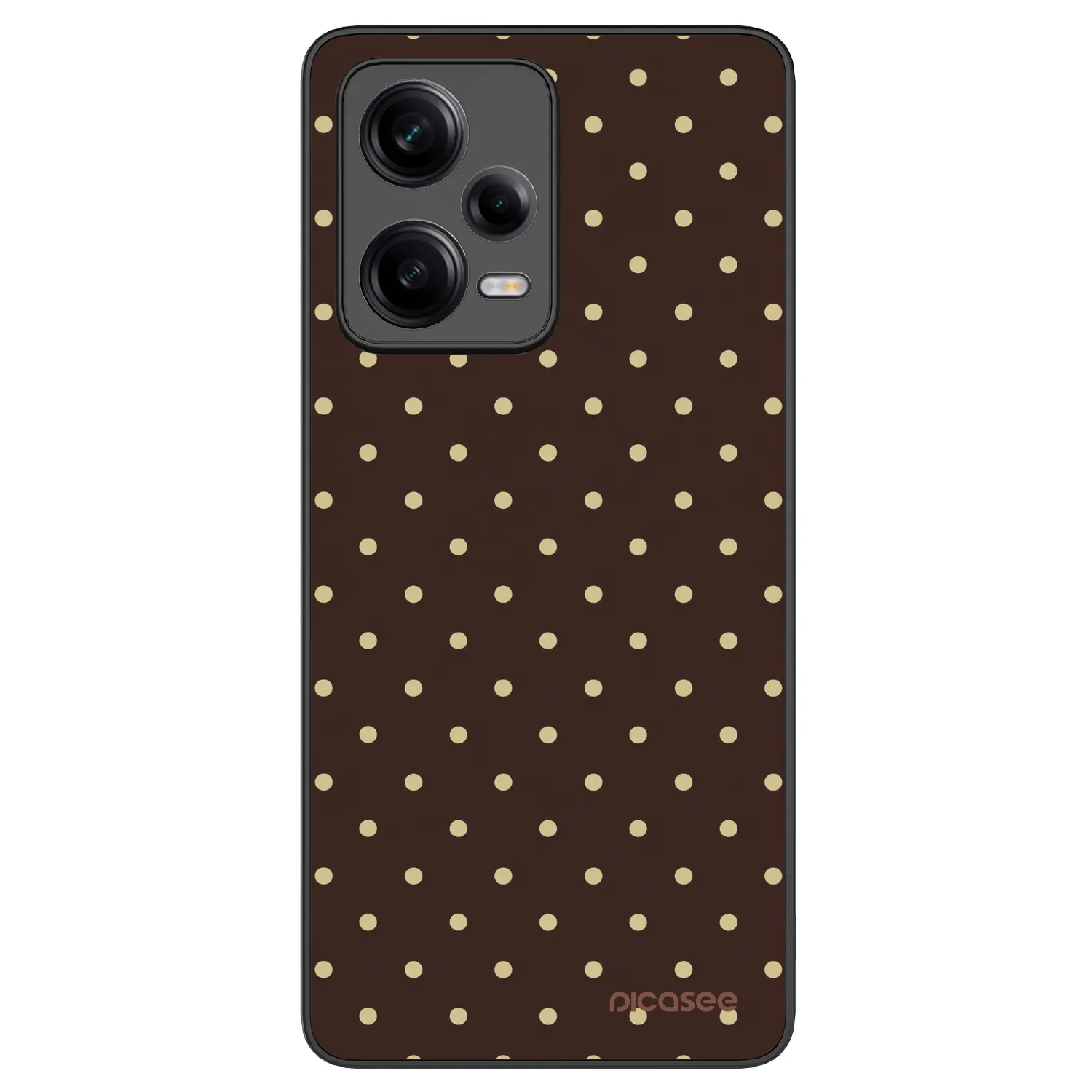 Picasee ULTIMATE CASE pro Xiaomi Redmi Note 12 Pro+ 5G - Vanilla Dots & Chocolate