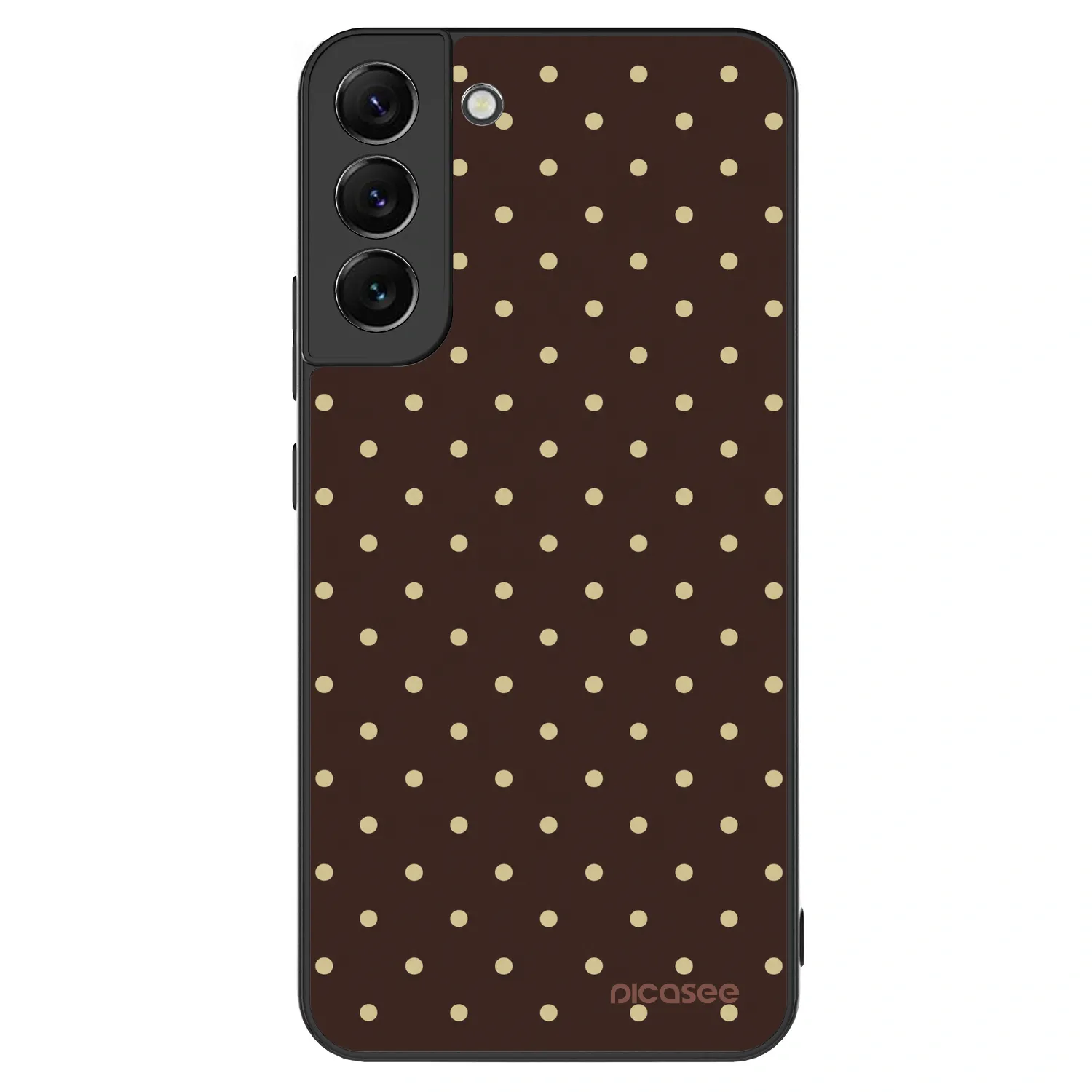 Picasee ULTIMATE CASE PowerShare pro Samsung Galaxy S22+ 5G - Vanilla Dots & Chocolate