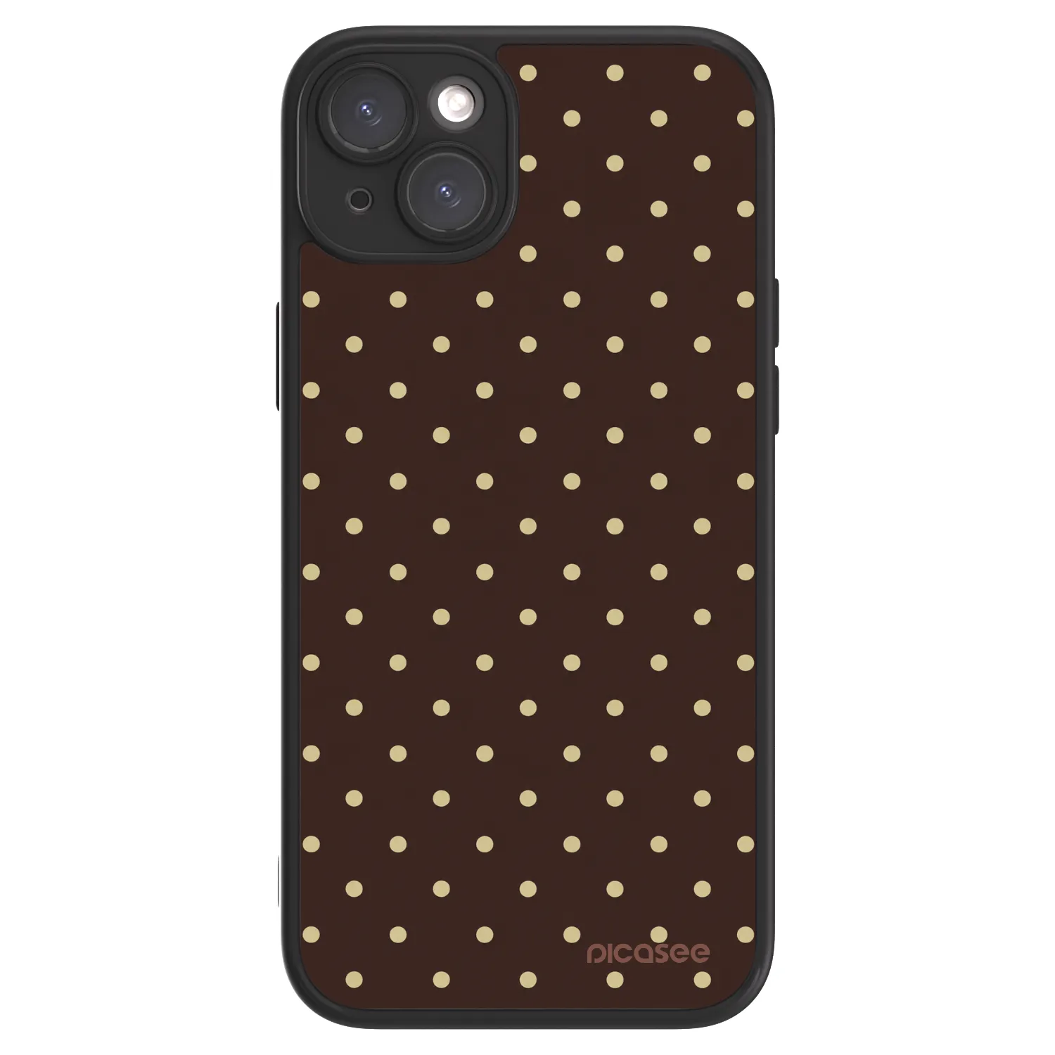 Picasee ULTIMATE CASE pro Apple iPhone 15 Plus - Vanilla Dots & Chocolate