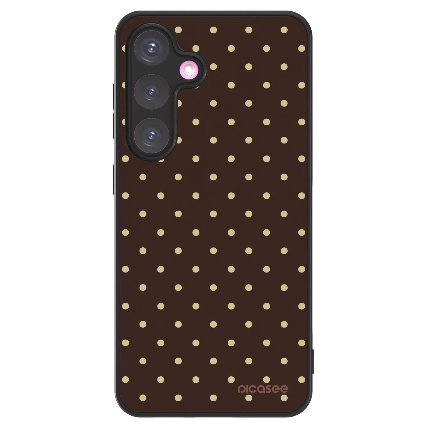 Picasee ULTIMATE CASE PowerShare pro Samsung Galaxy S24+ S926B 5G - Vanilla Dots & Chocolate