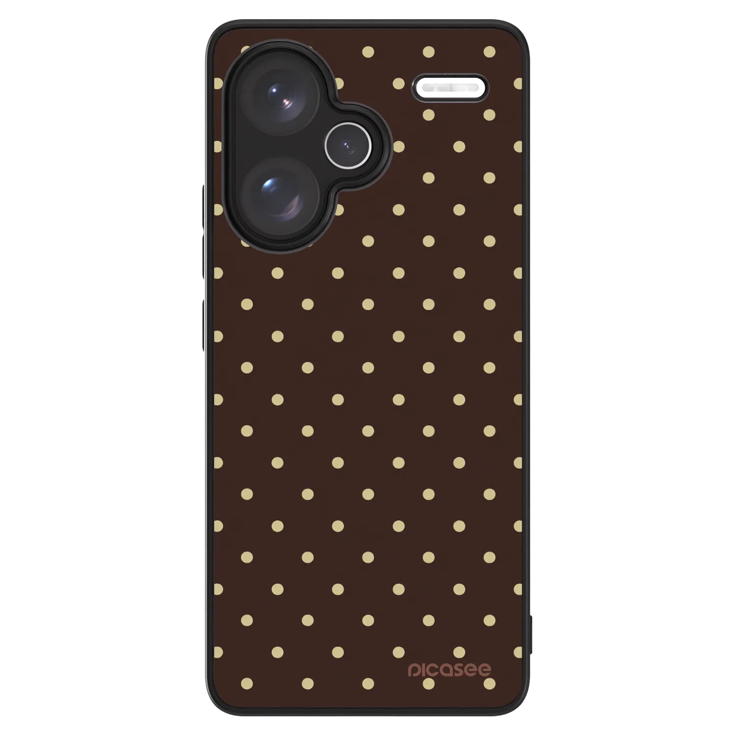 Picasee ULTIMATE CASE pro Xiaomi Redmi Note 13 Pro+ 5G - Vanilla Dots & Chocolate