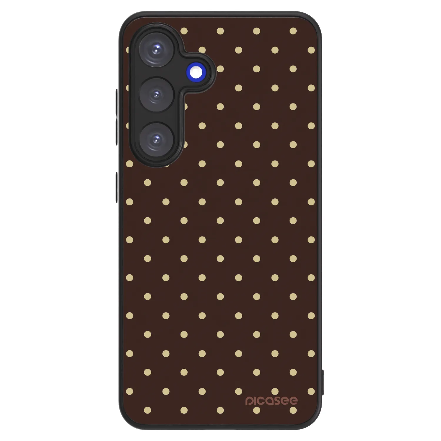 Picasee ULTIMATE CASE pro Samsung Galaxy A25 A256B 5G - Vanilla Dots & Chocolate