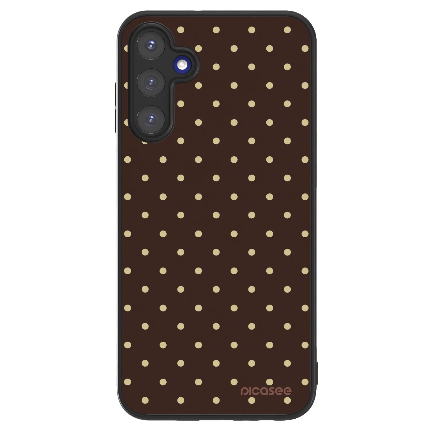 Picasee ULTIMATE CASE pro Samsung Galaxy A15 A155F 4G - Vanilla Dots & Chocolate