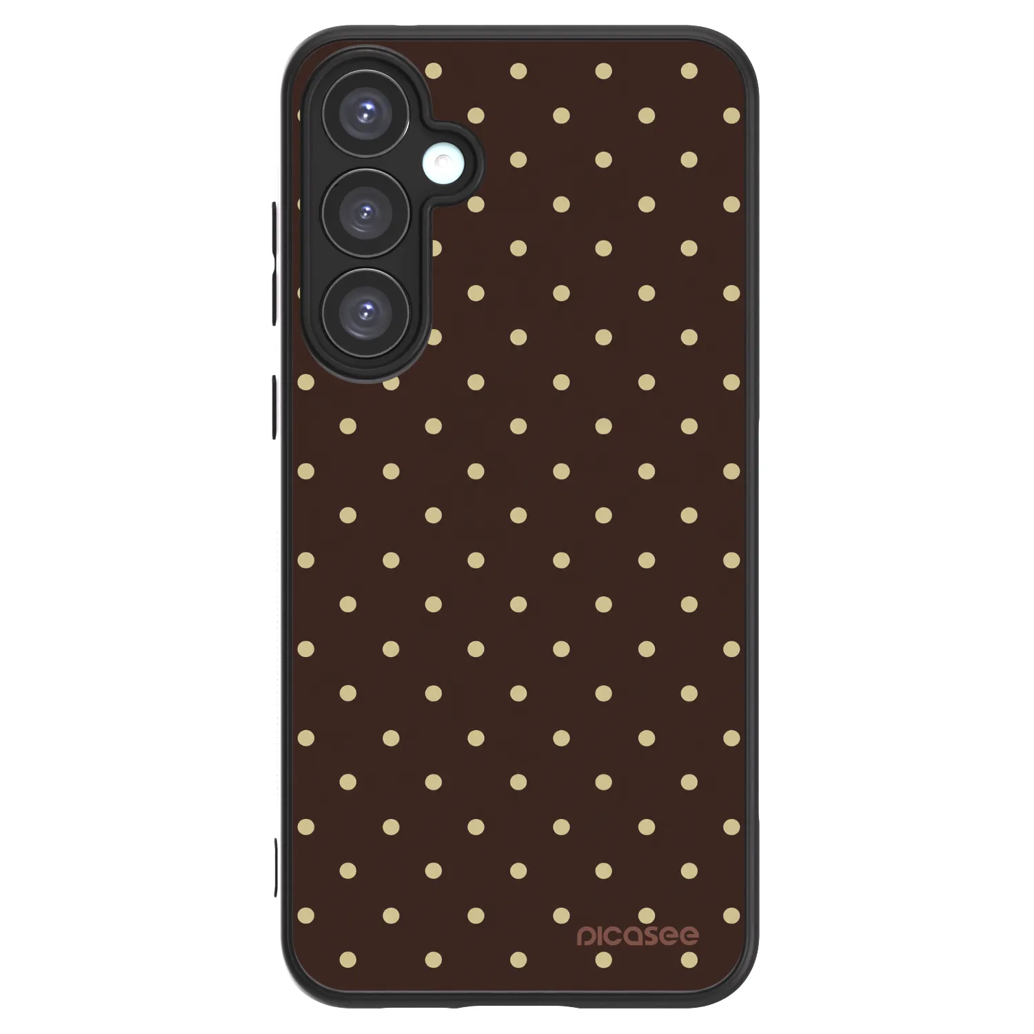 Picasee ULTIMATE CASE pro Samsung Galaxy A55 5G A556B - Vanilla Dots & Chocolate
