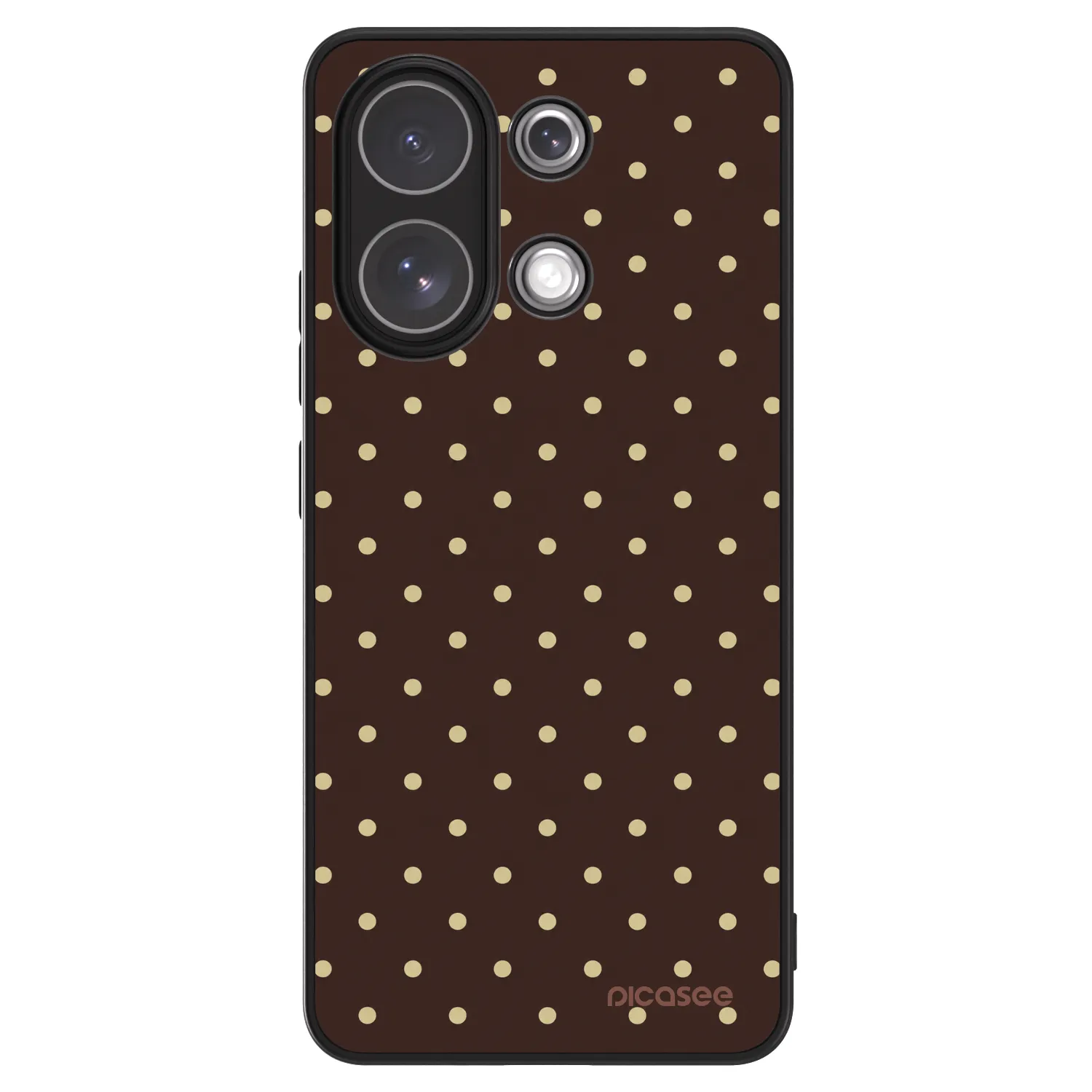 Picasee ULTIMATE CASE pro Xiaomi Redmi Note 13 4G - Vanilla Dots & Chocolate