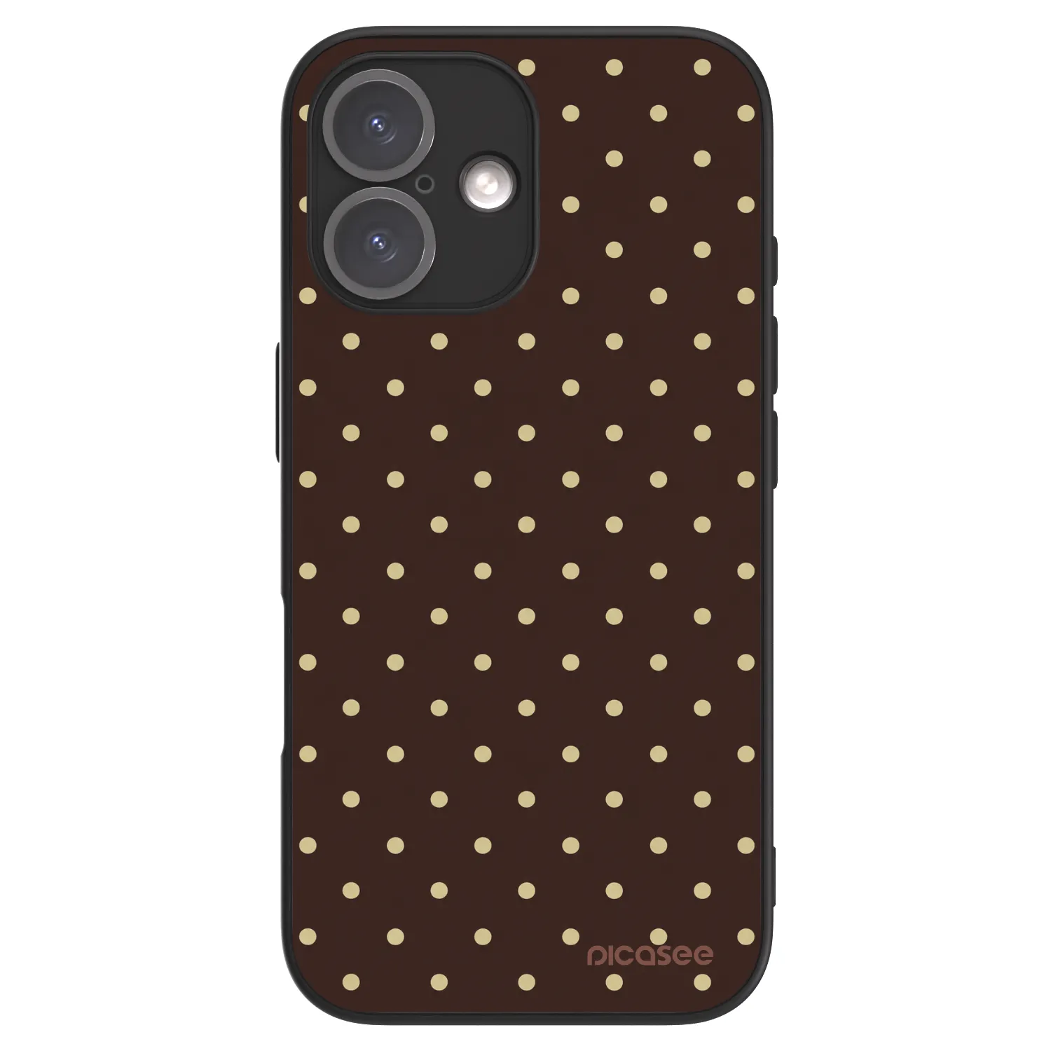 Picasee ULTIMATE CASE MagSafe pro Apple iPhone 16 - Vanilla Dots & Chocolate