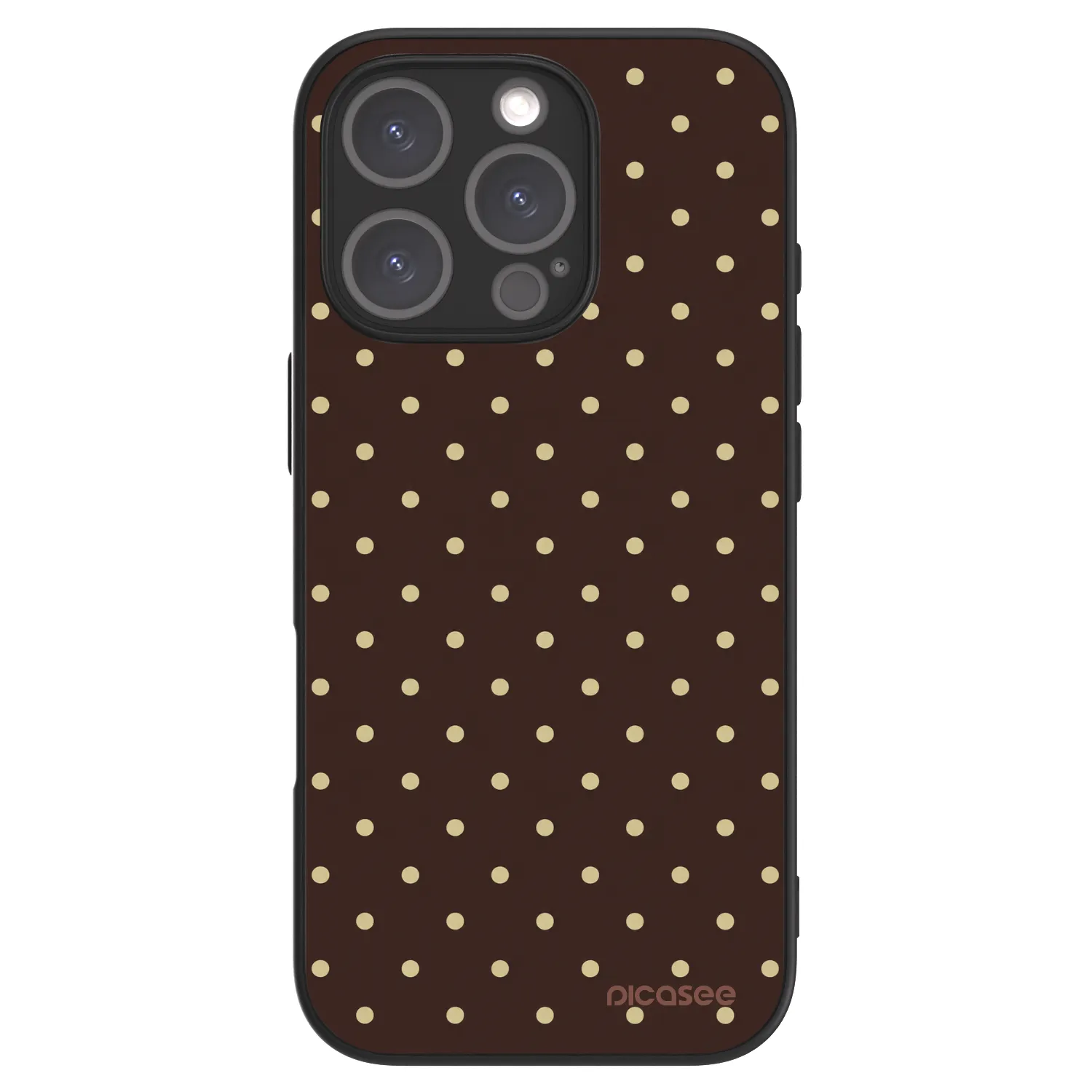 Picasee ULTIMATE CASE pro Apple iPhone 16 Pro - Vanilla Dots & Chocolate