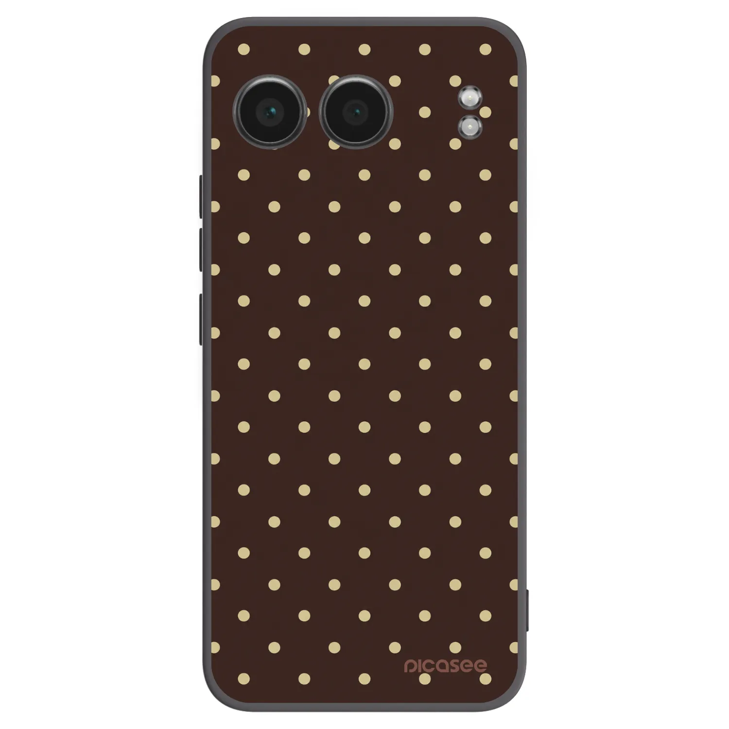 Picasee silikonový černý obal pro OnePlus Nord 4 - Vanilla Dots & Chocolate