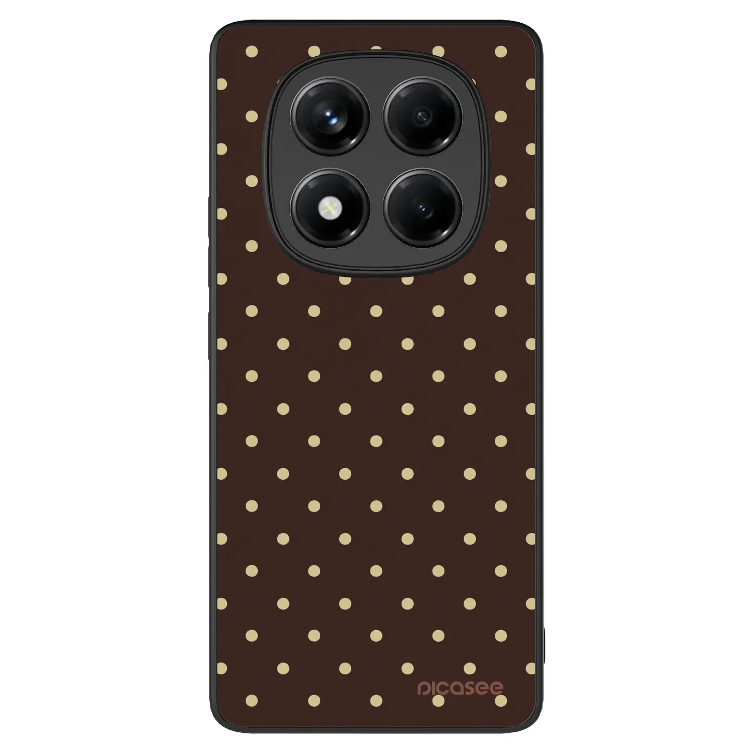 Picasee ULTIMATE CASE pro Xiaomi Redmi Note 14 Pro+ 5G - Vanilla Dots & Chocolate