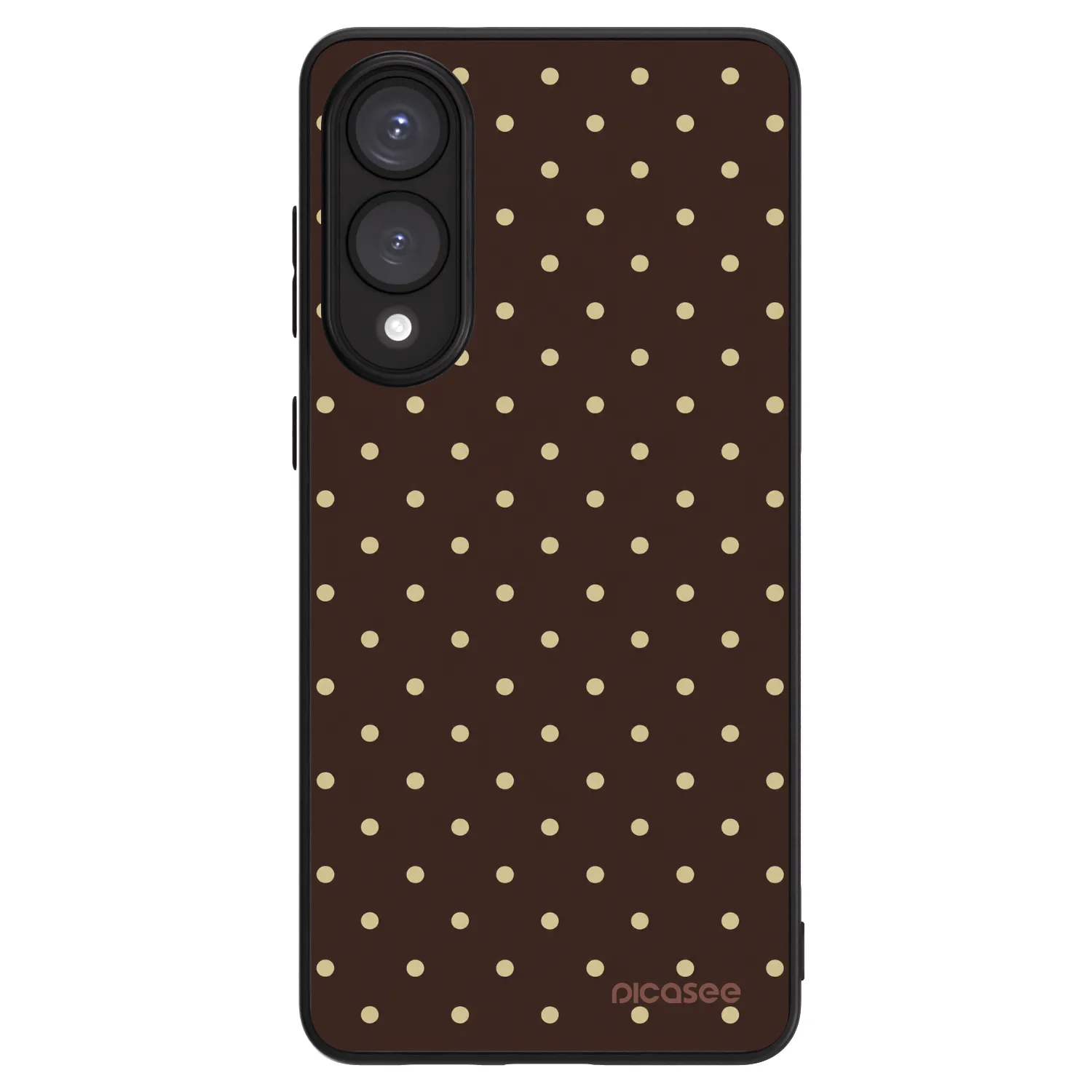 Picasee ULTIMATE CASE pro Samsung Galaxy S25 Edge 5G - Vanilla Dots & Chocolate