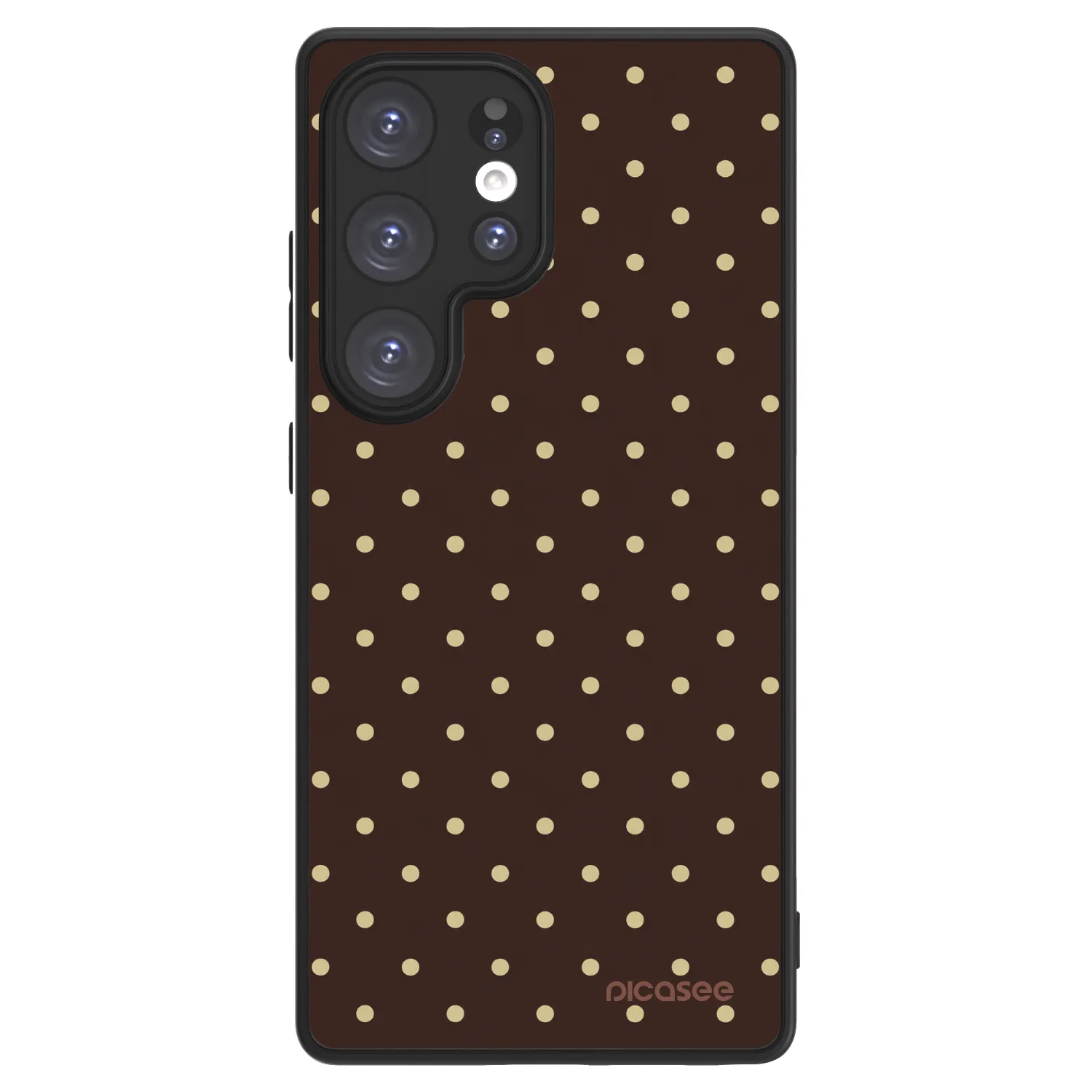 Picasee ULTIMATE CASE PowerShare pro Samsung Galaxy S25 Ultra 5G - Vanilla Dots & Chocolate