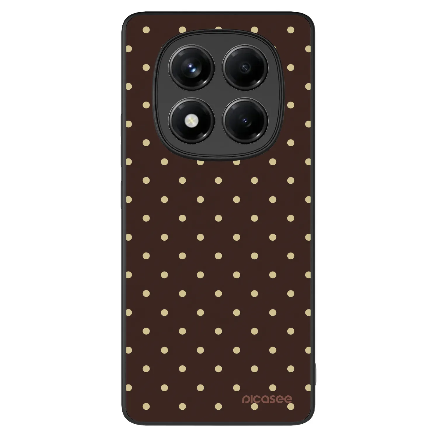 Picasee ULTIMATE CASE pro Xiaomi Redmi Note 14 Pro 4G - Vanilla Dots & Chocolate