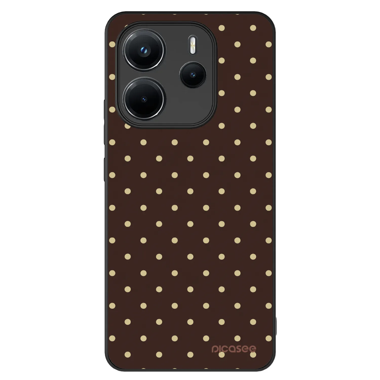 Picasee ULTIMATE CASE pro Xiaomi Redmi Note 14 4G - Vanilla Dots & Chocolate