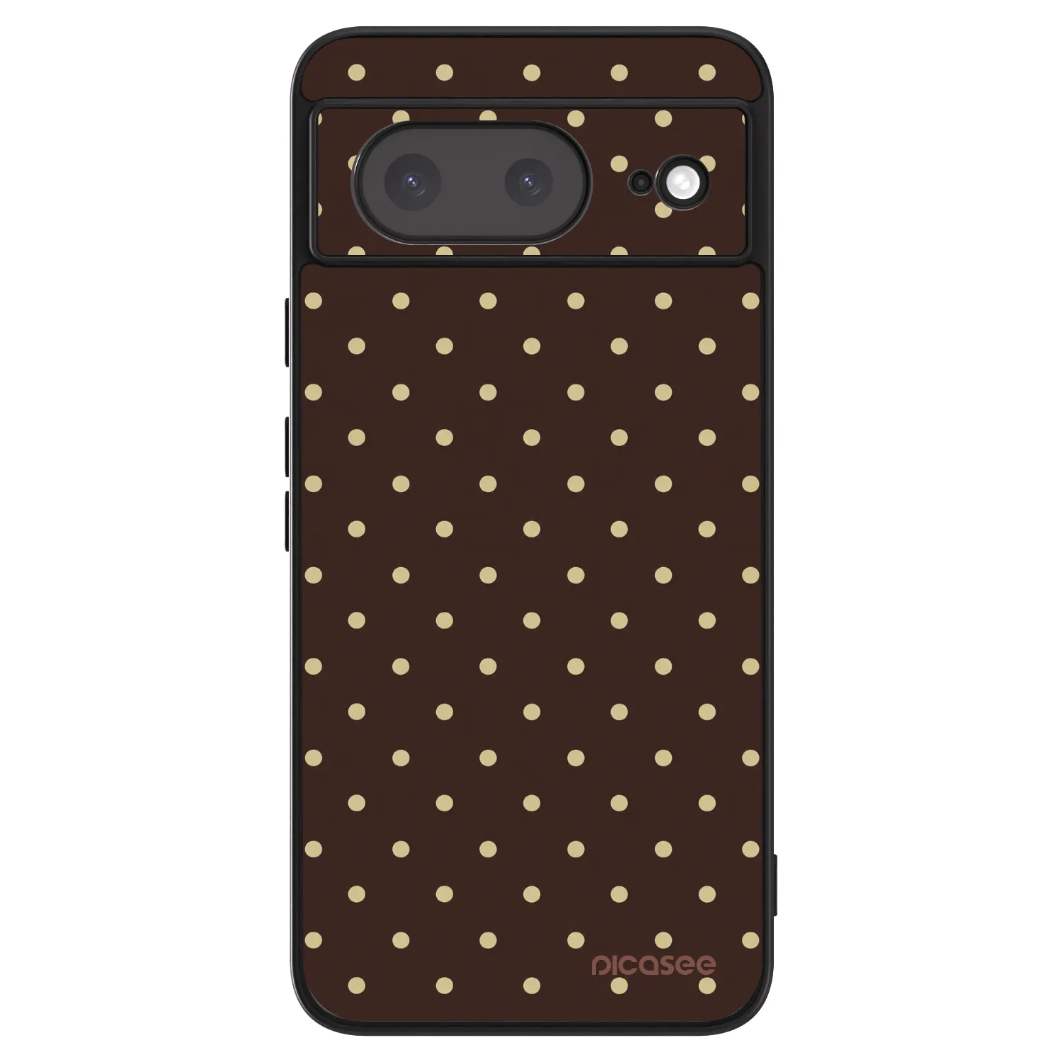 Picasee ULTIMATE CASE pro Google Pixel 8a - Vanilla Dots & Chocolate