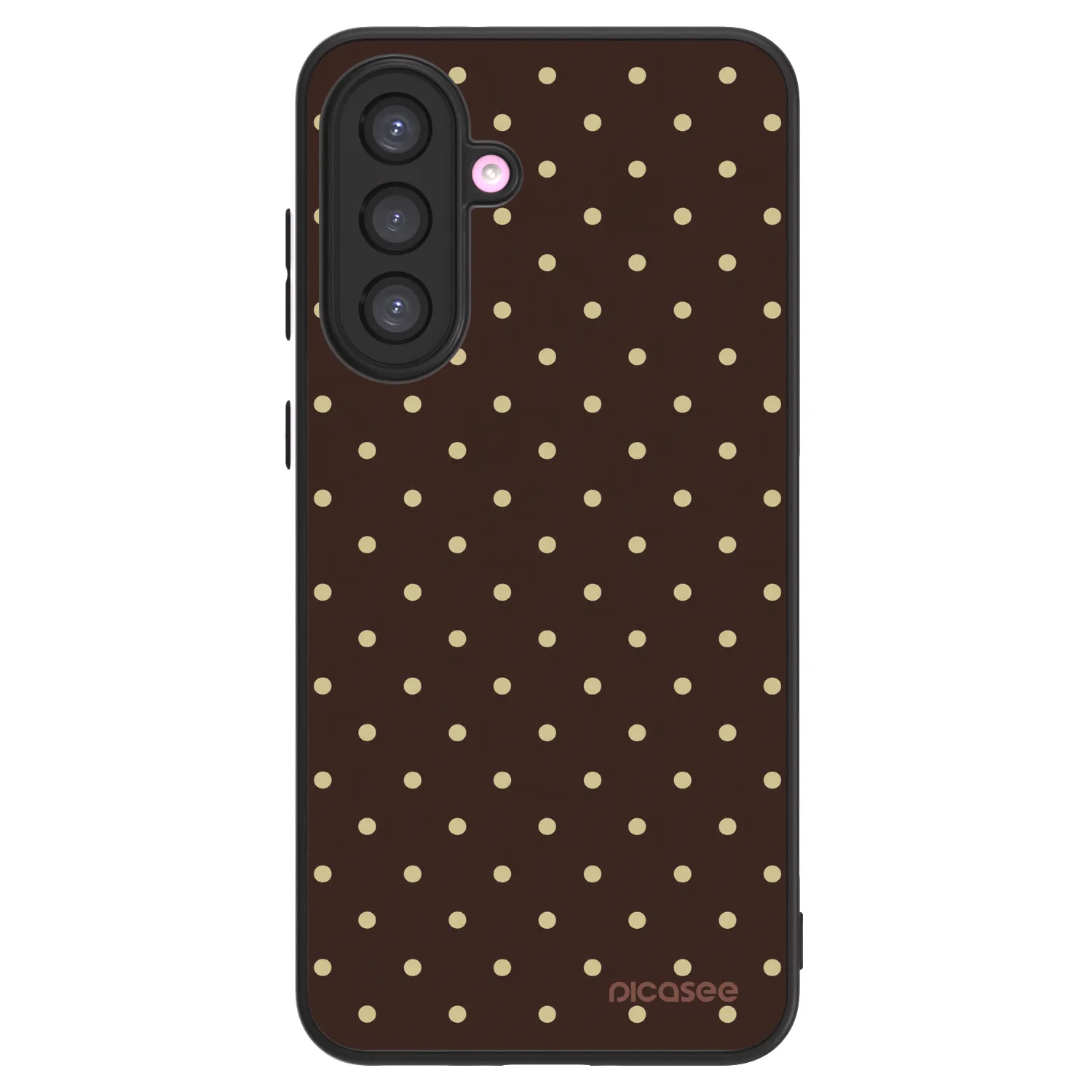 Picasee ULTIMATE CASE pro Samsung Galaxy A56 5G A566B - Vanilla Dots & Chocolate