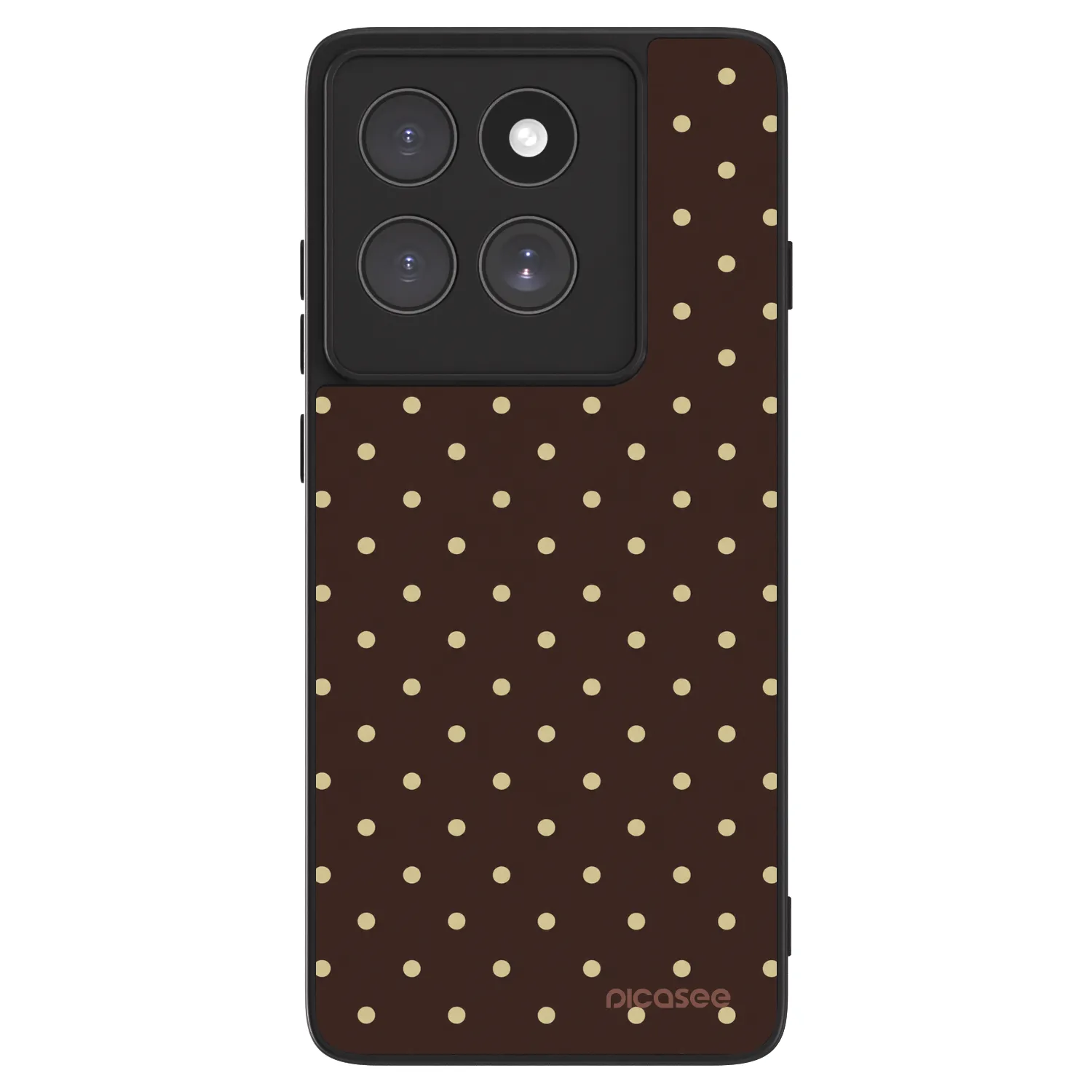 Picasee ULTIMATE CASE pro Motorola Edge 60 Fusion - Vanilla Dots & Chocolate