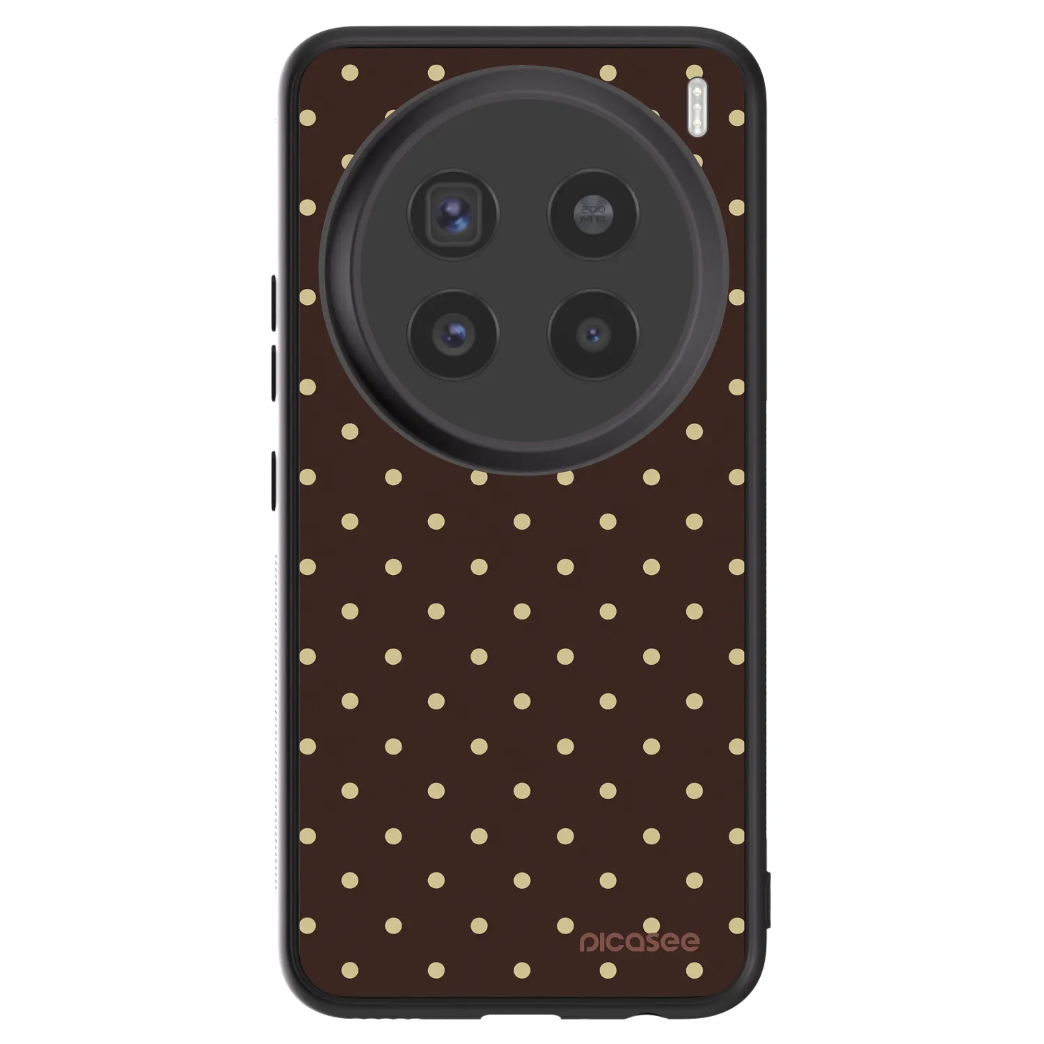 Picasee ULTIMATE CASE pro Vivo X200 Pro - Vanilla Dots & Chocolate