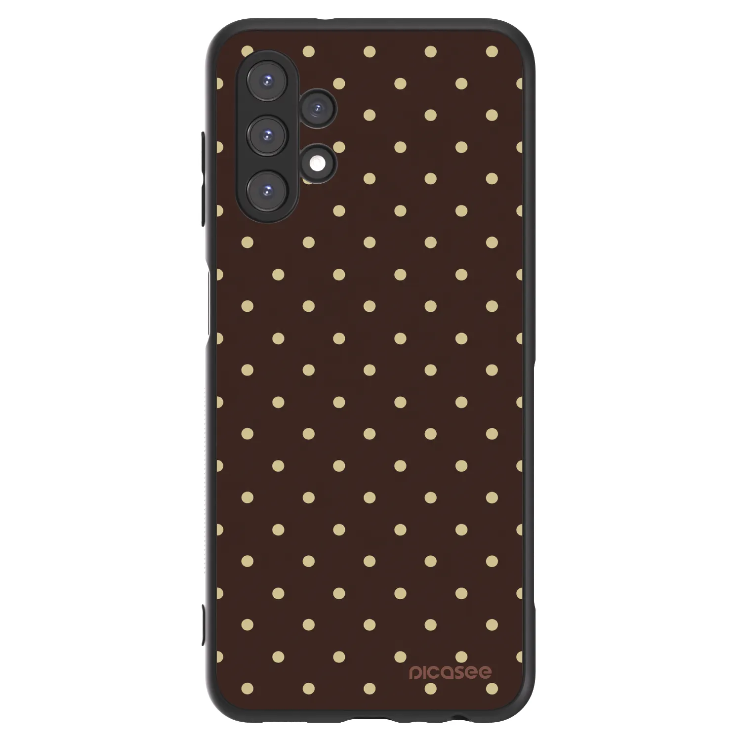 Picasee ULTIMATE CASE pro Samsung Galaxy A13 5G - Vanilla Dots & Chocolate