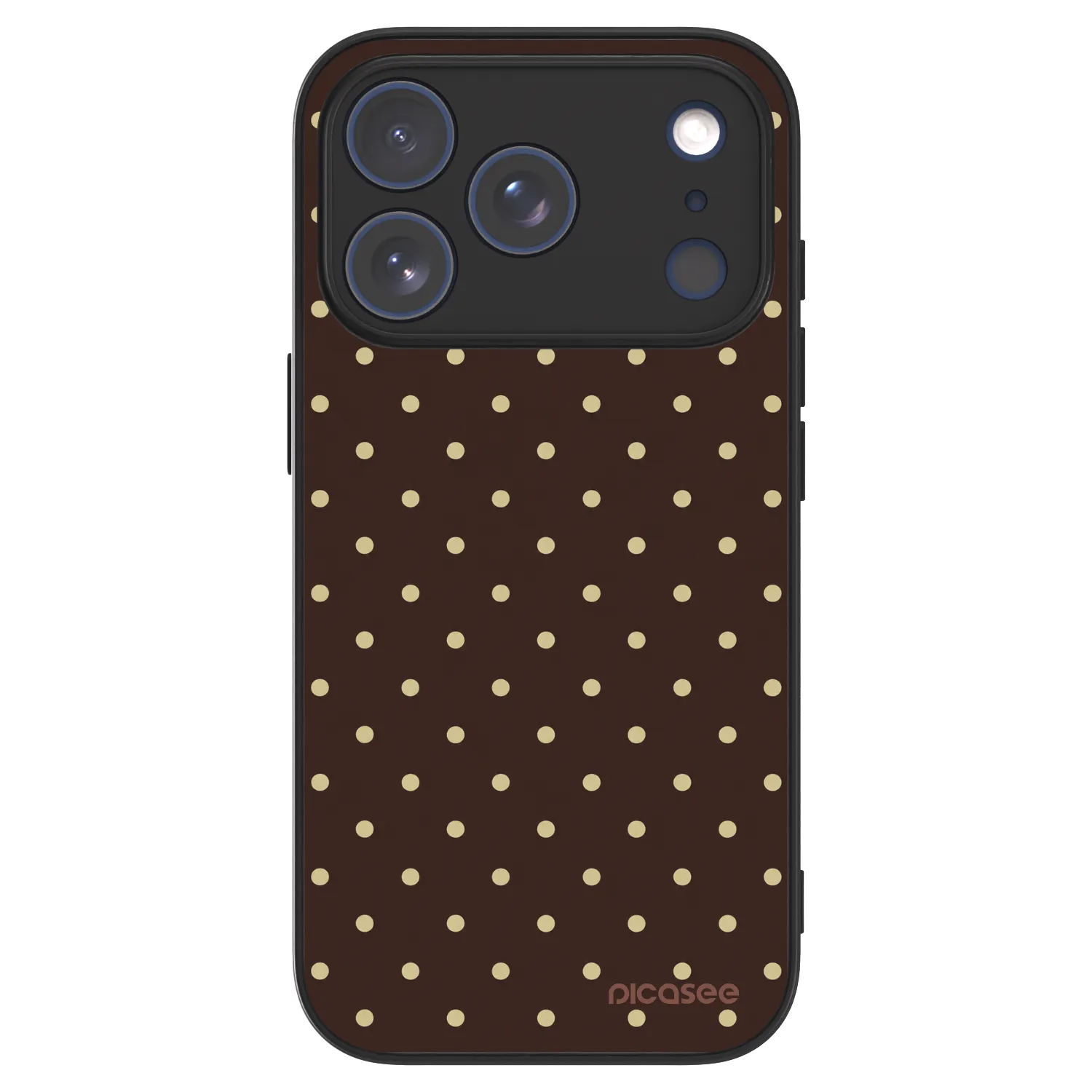 Picasee ULTIMATE CASE pro Apple iPhone 17 Pro - Vanilla Dots & Chocolate