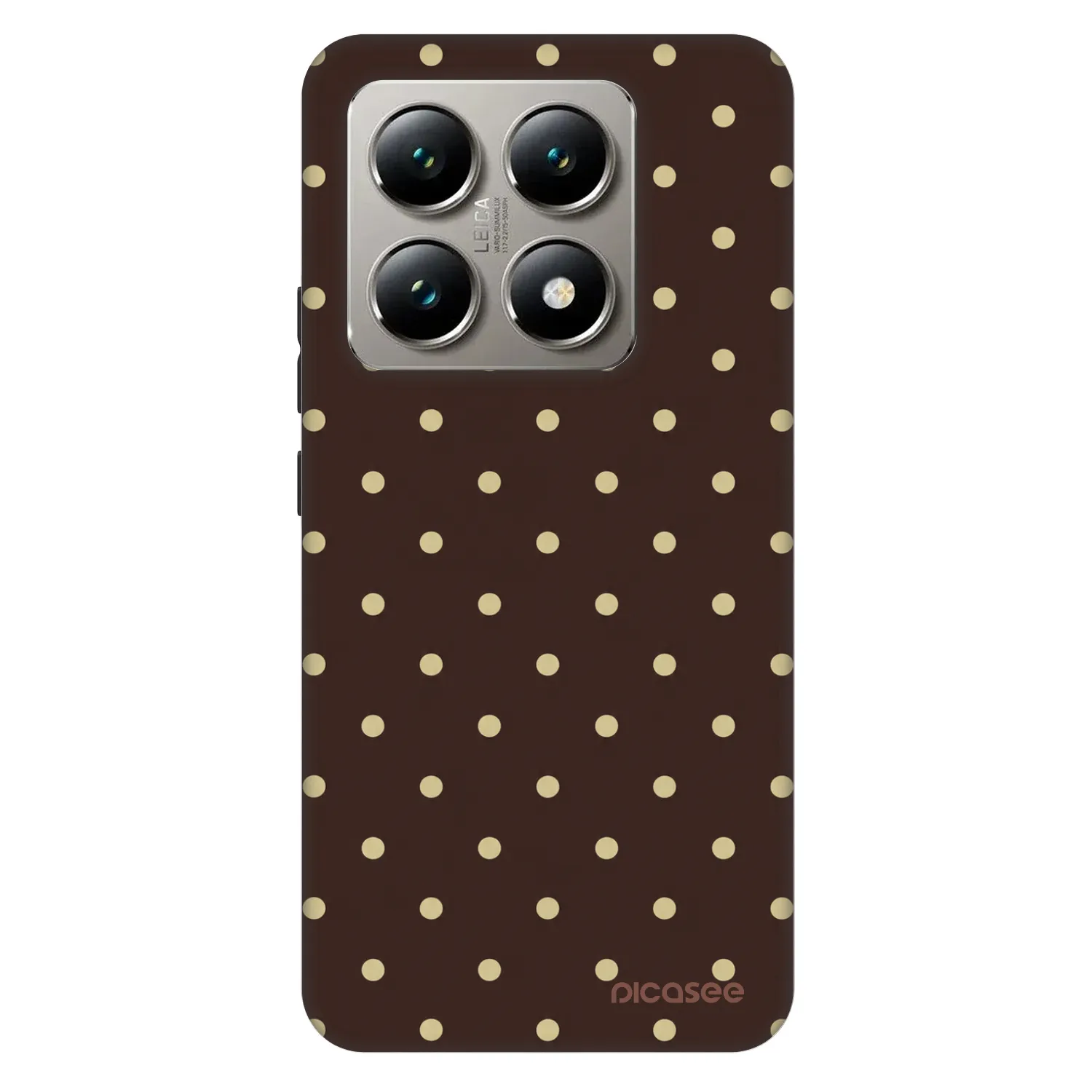 Picasee Fashion Case pro Xiaomi 14T Pro - Vanilla Dots & Chocolate