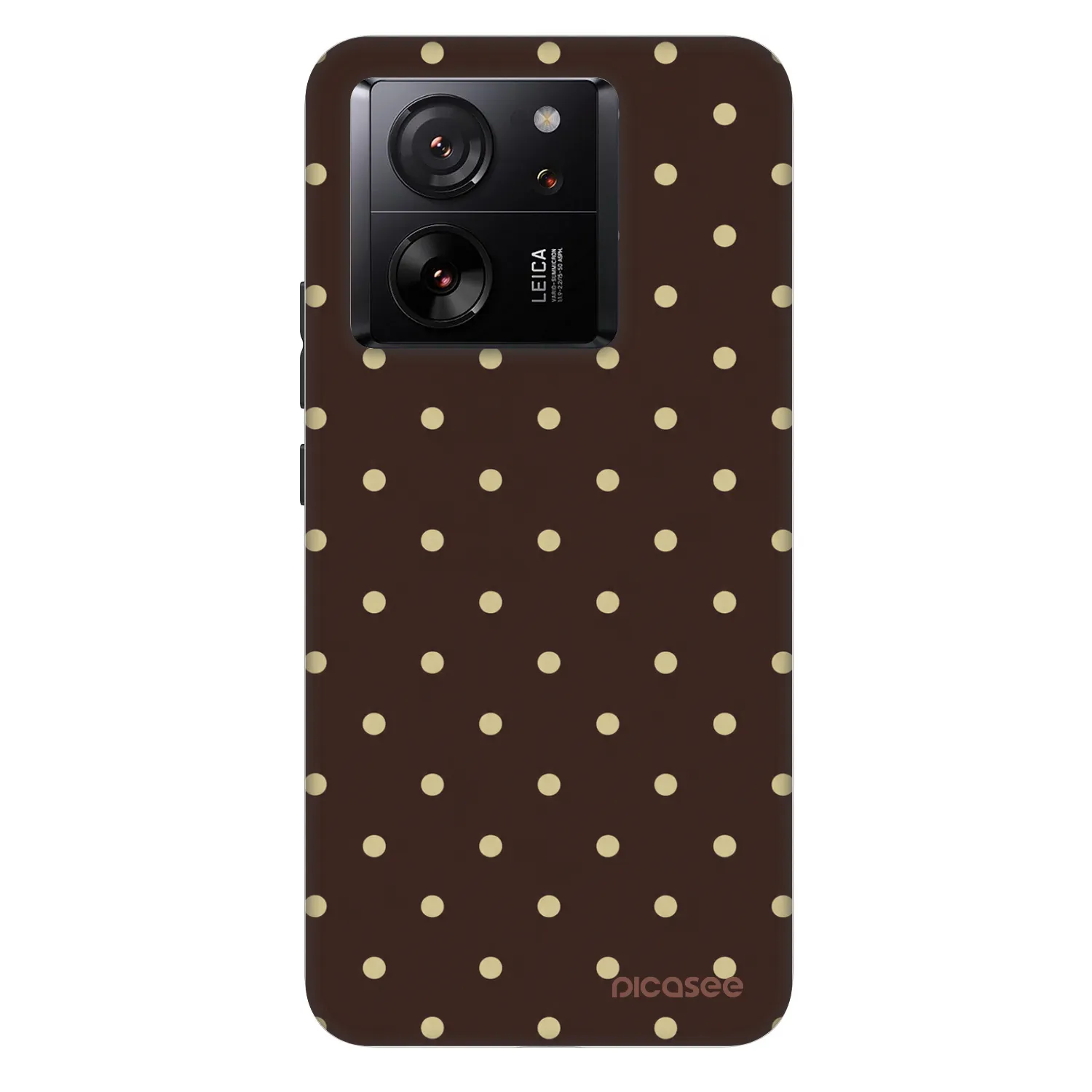 Picasee Fashion Case pro Xiaomi 13T - Vanilla Dots & Chocolate