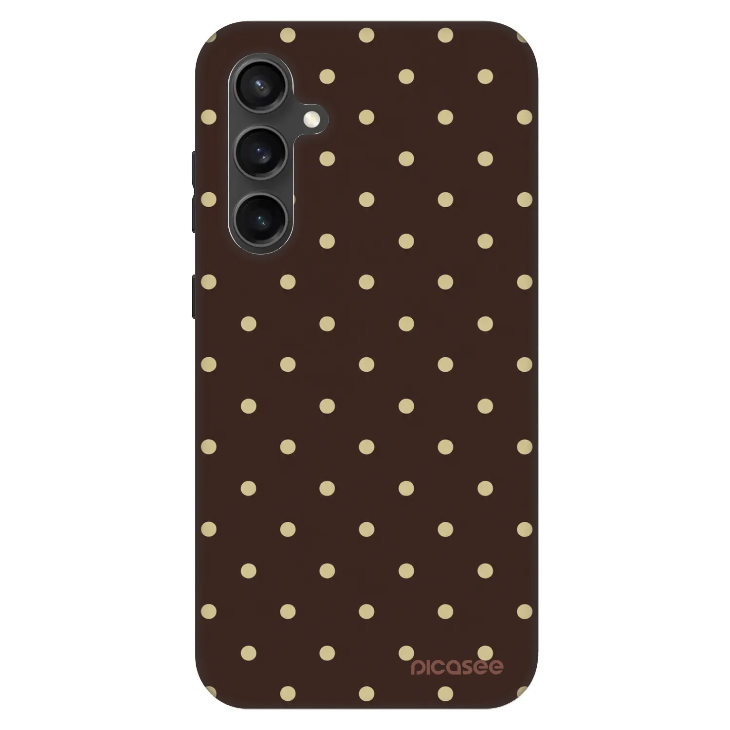 Picasee Fashion Case pro Samsung Galaxy S23 FE S711B - Vanilla Dots & Chocolate