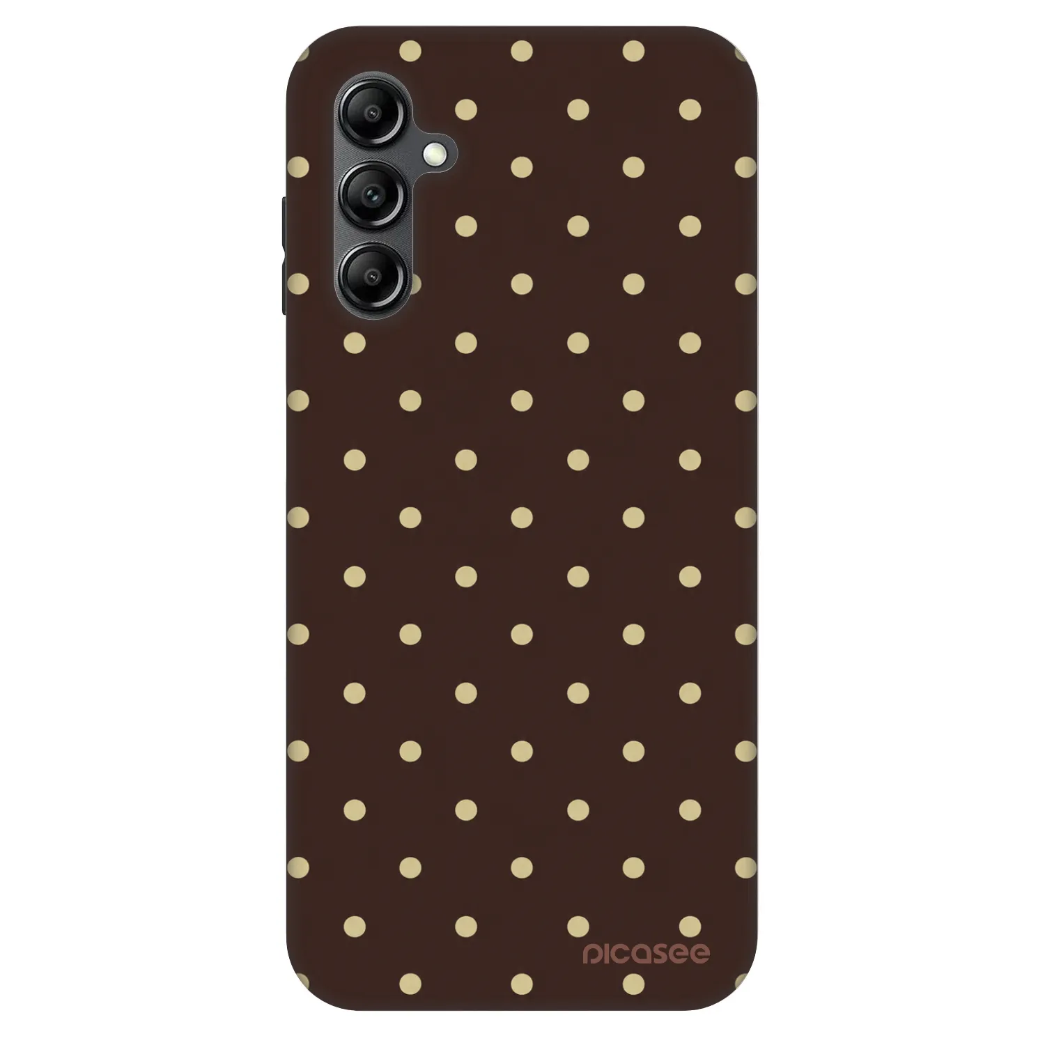 Picasee Fashion Case pro Samsung Galaxy A14 4G A145R - Vanilla Dots & Chocolate