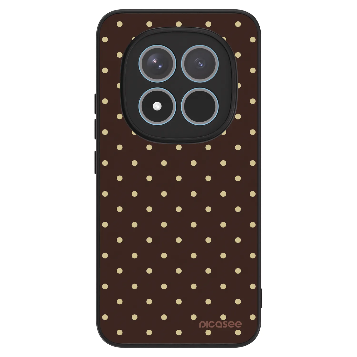 Picasee ULTIMATE CASE pro Xiaomi Redmi Note 15 Pro+ - Vanilla Dots & Chocolate