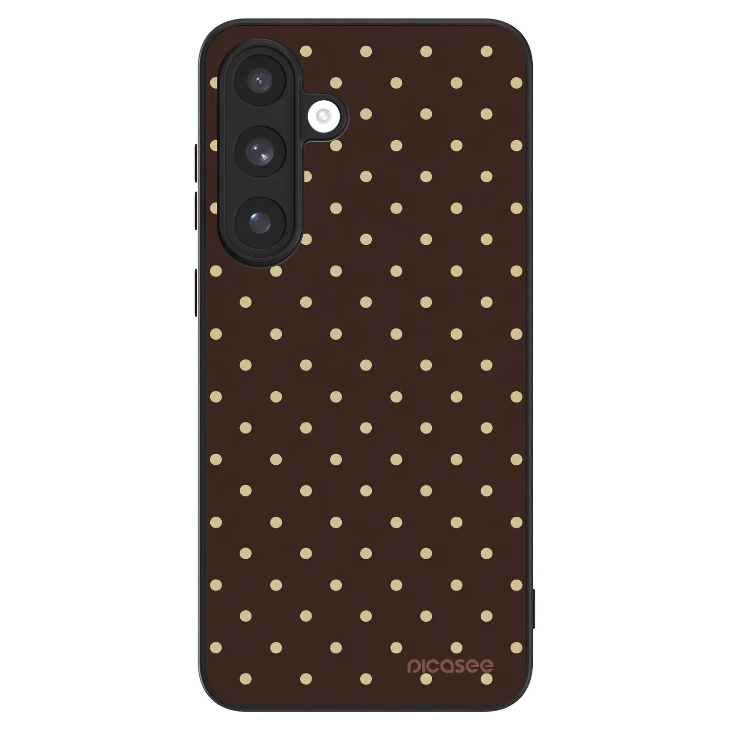 Picasee ULTIMATE CASE PowerShare pro Samsung Galaxy S25 FE 5G - Vanilla Dots & Chocolate