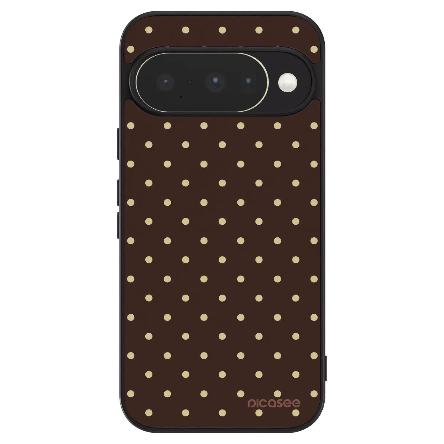 Picasee ULTIMATE CASE pro Google Pixel 10 - Vanilla Dots & Chocolate