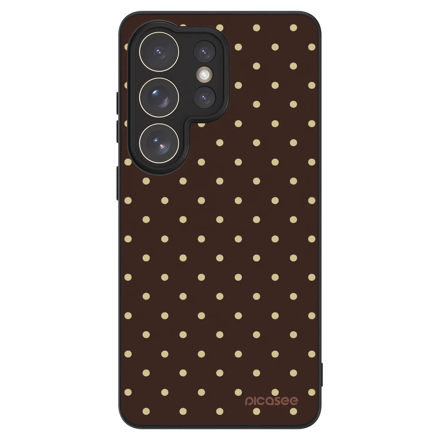 Picasee ULTIMATE CASE pro Samsung Galaxy S26 Ultra - Vanilla Dots & Chocolate