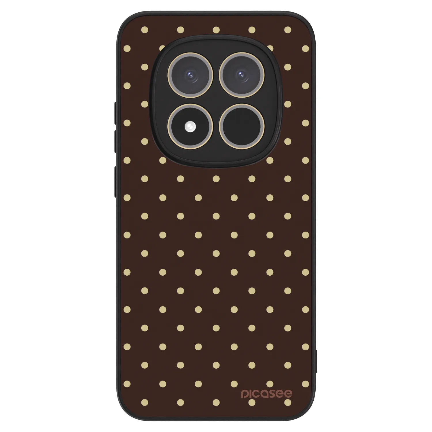 Picasee ULTIMATE CASE pro Xiaomi Redmi Note 15 Pro 5G - Vanilla Dots & Chocolate