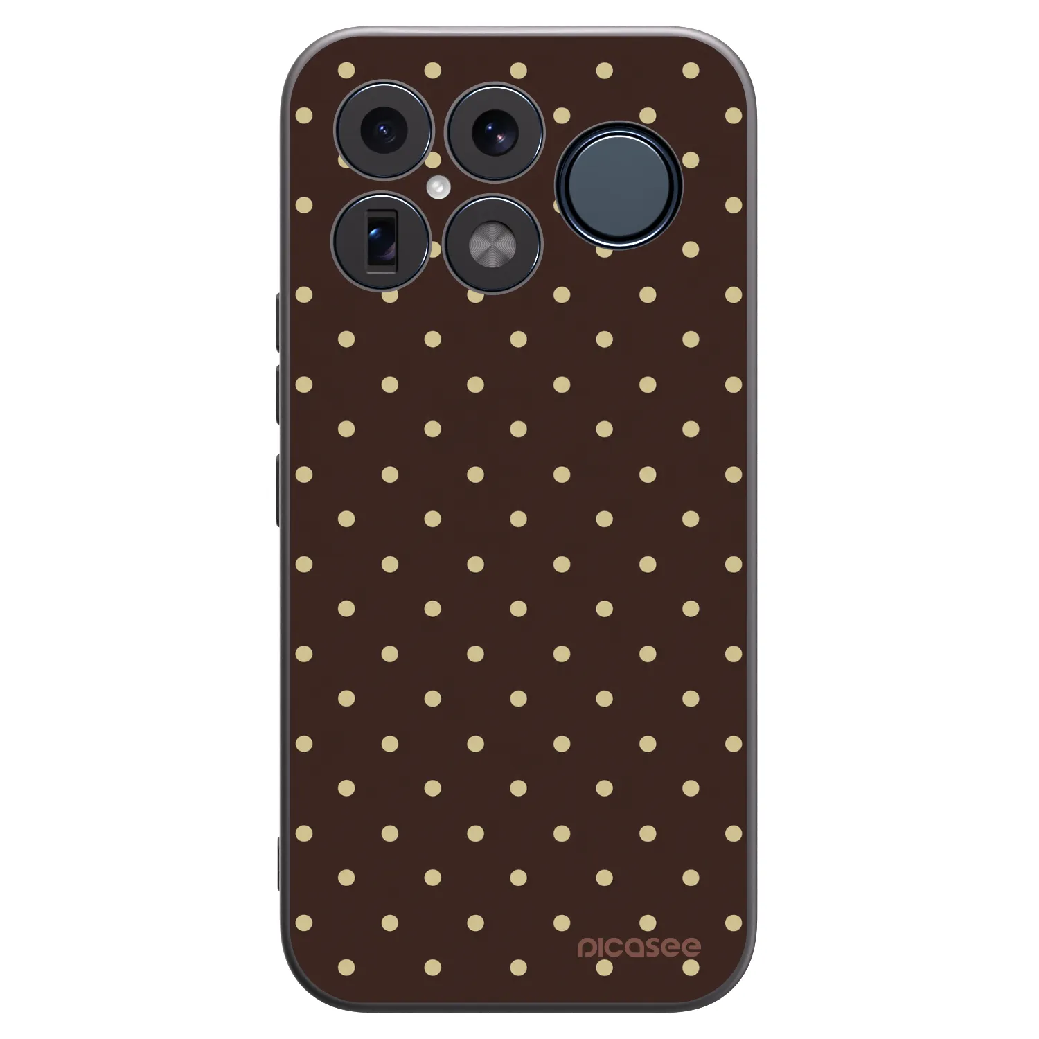 Picasee silikonový černý obal pro Xiaomi Poco F8 Ultra - Vanilla Dots & Chocolate